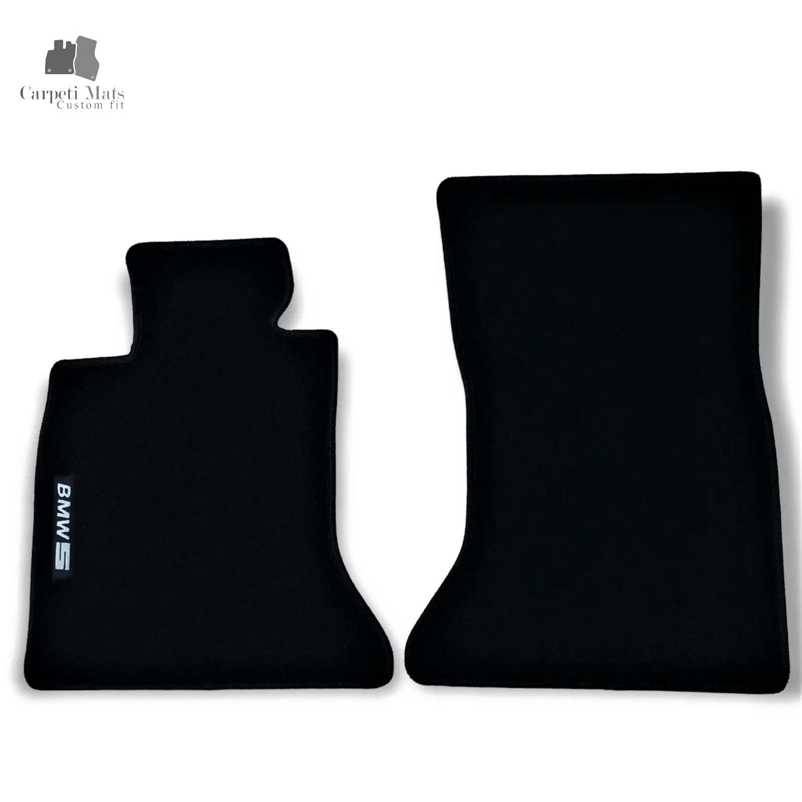 Carpet Car Floor Mats Velour for BMW 5 F10/F11 03.2010-05.2017 logo Car Floor Mats Velour CarpetiMats