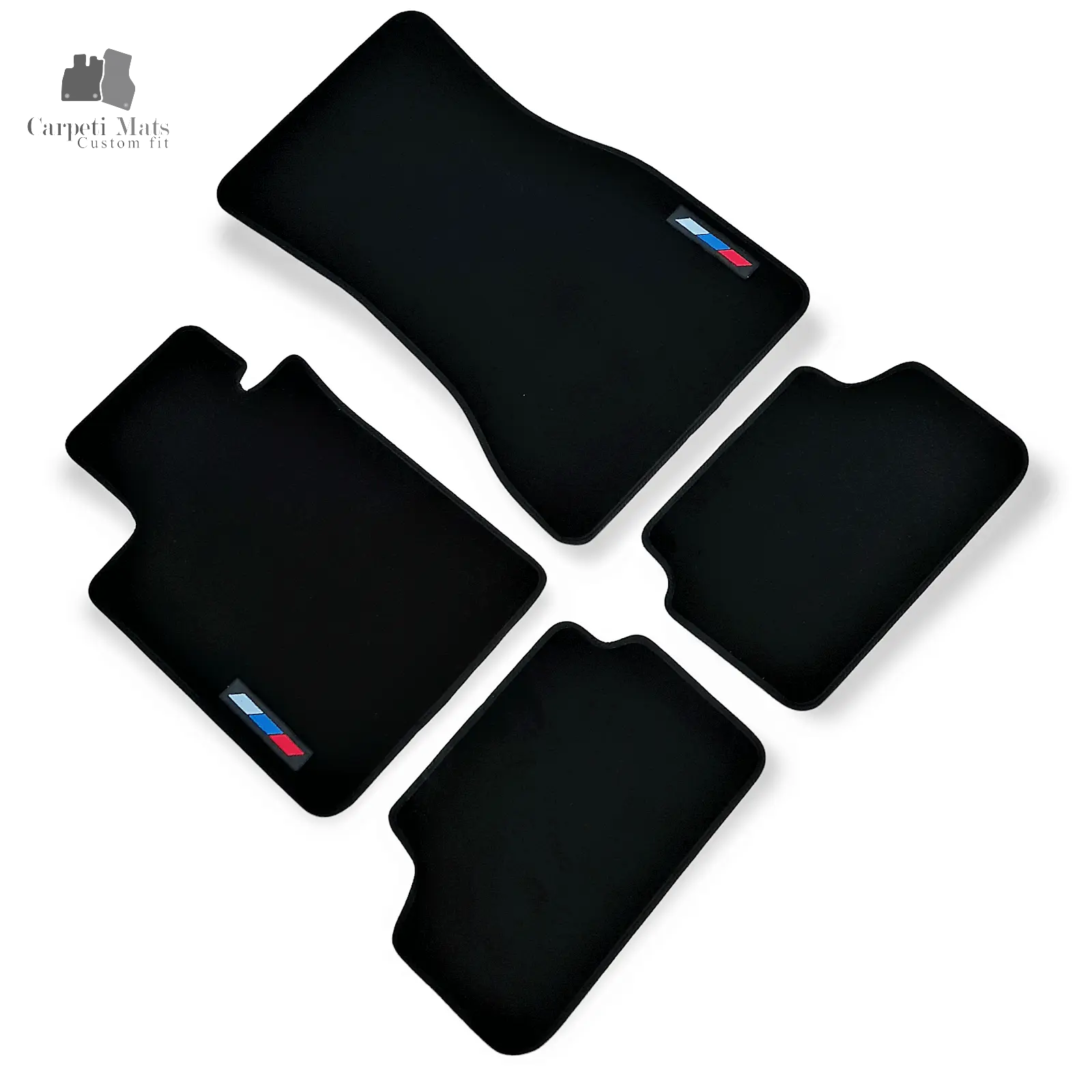 Carpet Car Floor Mats Velour for BMW 5 G30/G31 2017-> M Car Floor Mats Velour CarpetiMats