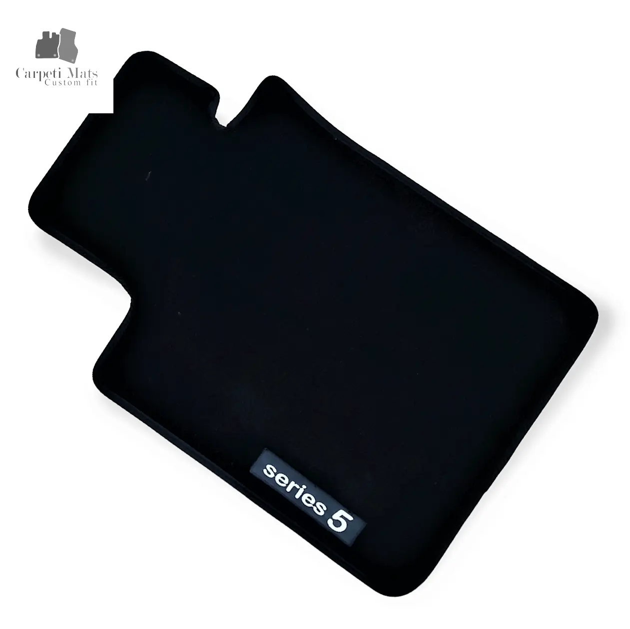 Carpet Car Floor Mats Velour for BMW 5 G30/G31 2017-> logo Car Floor Mats Velour CarpetiMats