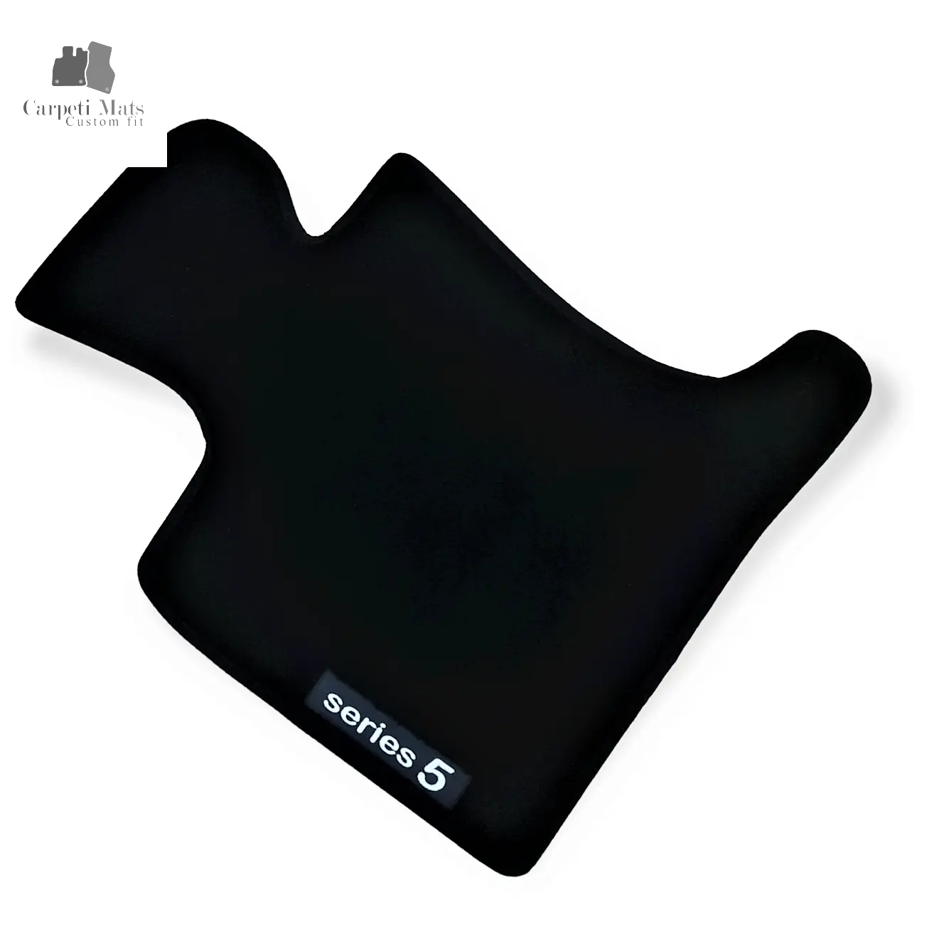 Carpet Car Floor Mats Velour for BMW 5 GT F07 10.2009-05.2017 logo Car Floor Mats Velour CarpetiMats