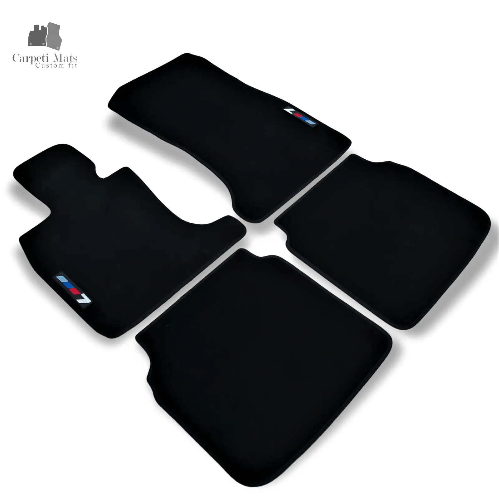 Carpet Car Floor Mats Velour for BMW 7 F02 06.2008-07.2015 M7 LONG wheel base Car Floor Mats Velour CarpetiMats