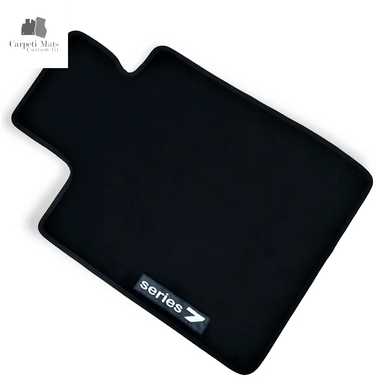 Carpet Car Floor Mats Velour for BMW 7 G12 07.2015-> logo LONG wheel base Car Floor Mats Velour CarpetiMats