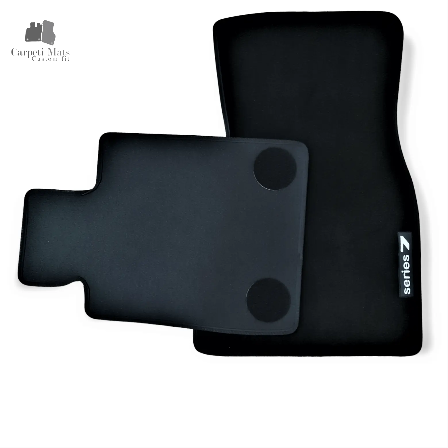 Carpet Car Floor Mats Velour for BMW 7 G12 07.2015-> logo LONG wheel base Car Floor Mats Velour CarpetiMats