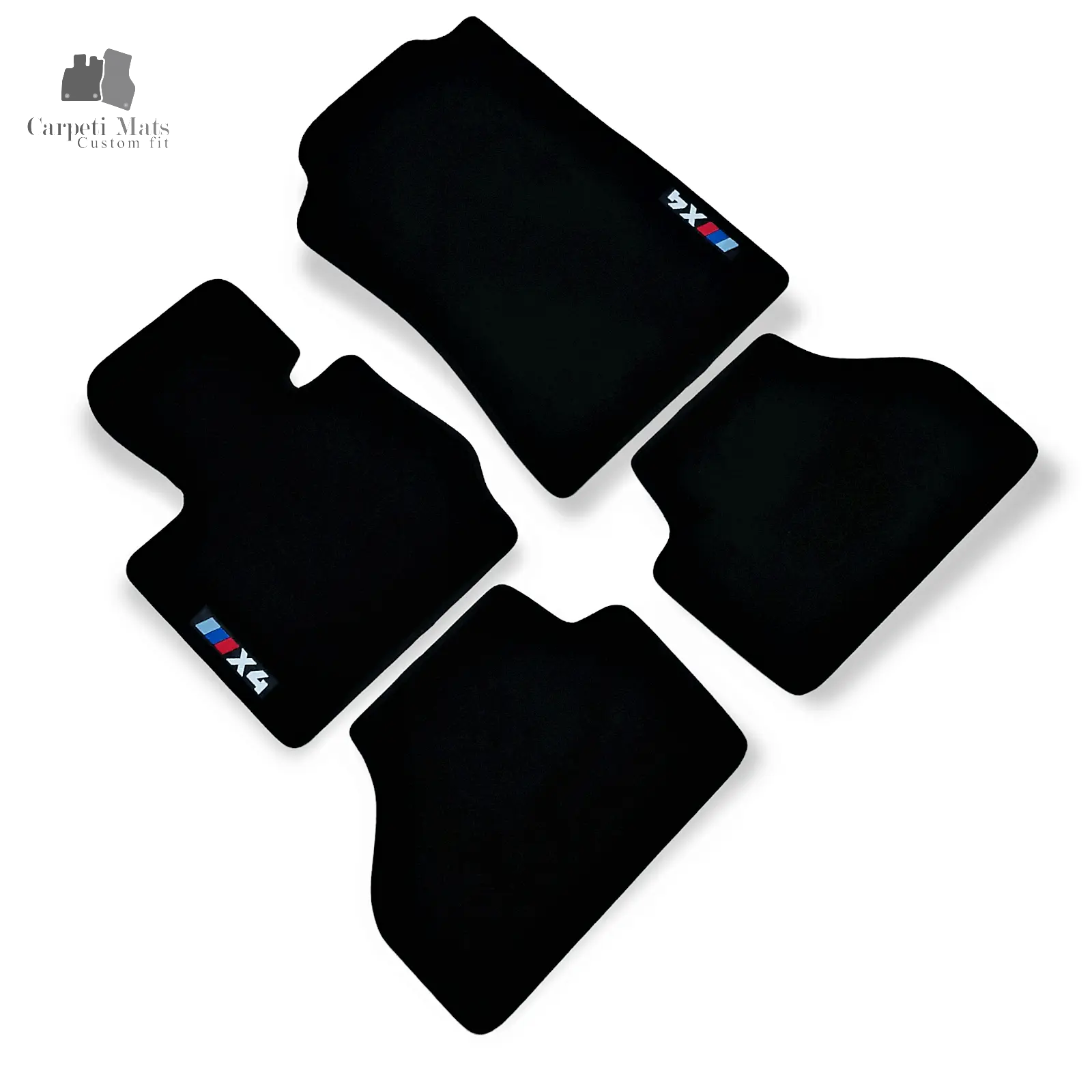 Carpet Car Floor Mats Velour for BMW X4 F26 2014-06.2018 MX4 Car Floor Mats Velour CarpetiMats