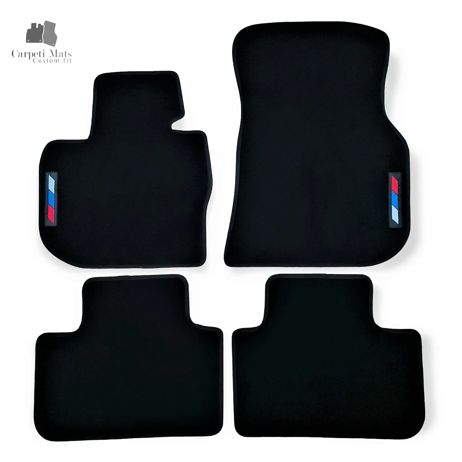 Carpet Car Floor Mats Velour for BMW X4 G02 07.2018-> M Car Floor Mats Velour CarpetiMats