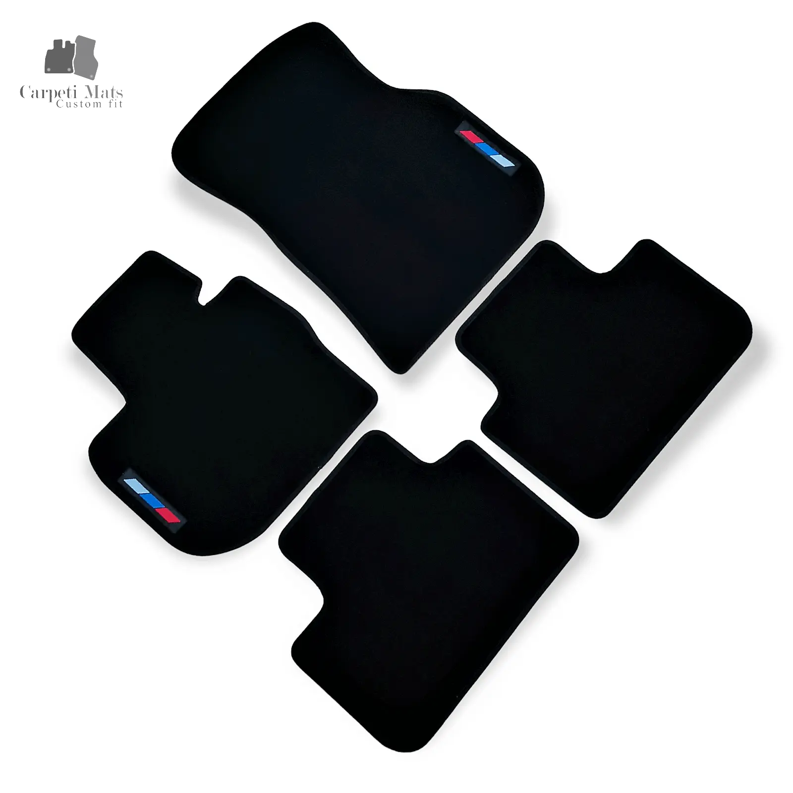 Carpet Car Floor Mats Velour for BMW X4 G02 07.2018-> M Car Floor Mats Velour CarpetiMats