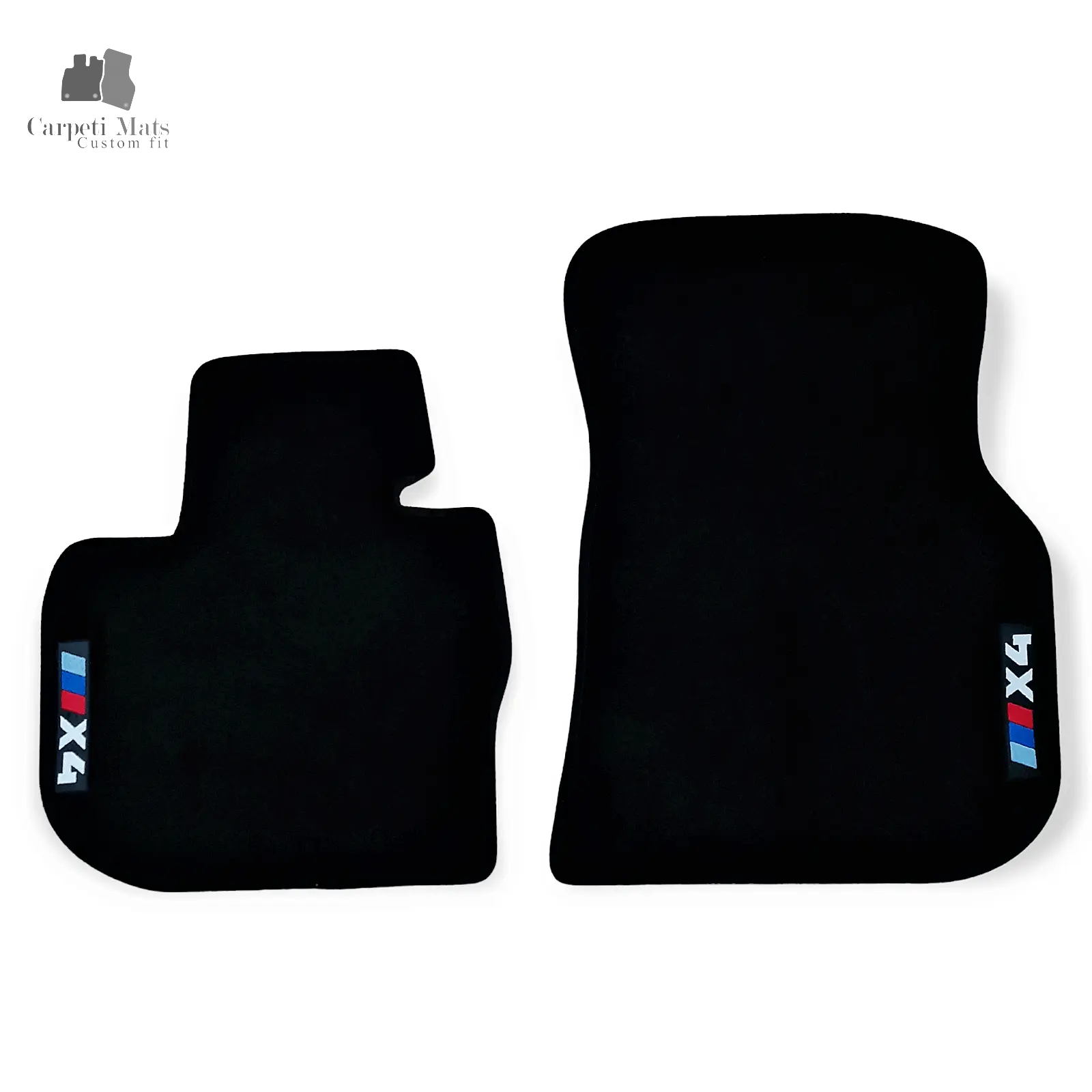 Carpet Car Floor Mats Velour for BMW X4 G02 07.2018-> MX4 Car Floor Mats Velour CarpetiMats