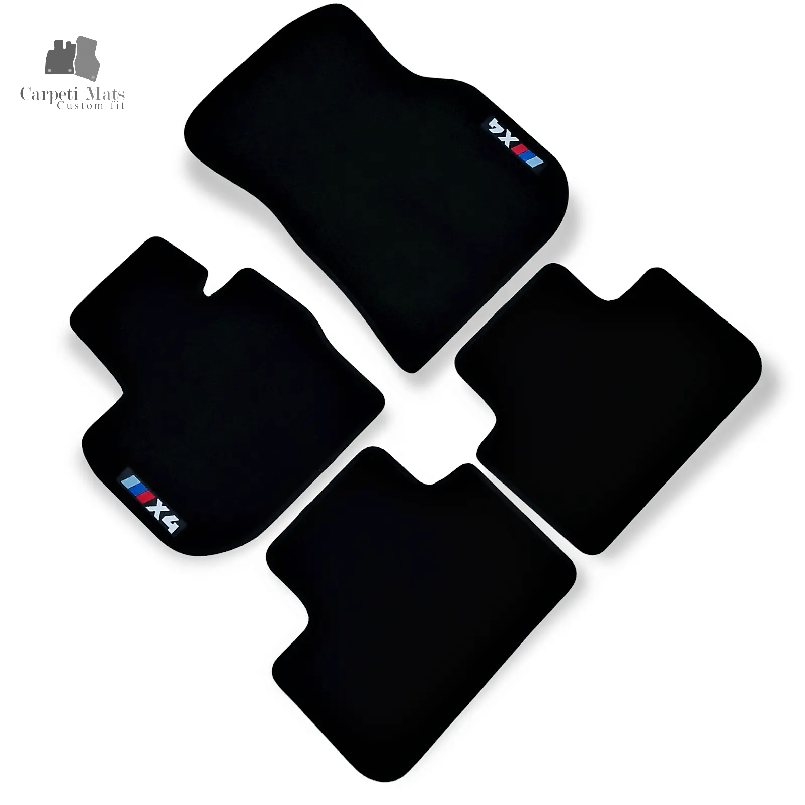 Carpet Car Floor Mats Velour for BMW X4 G02 07.2018-> MX4 Car Floor Mats Velour CarpetiMats