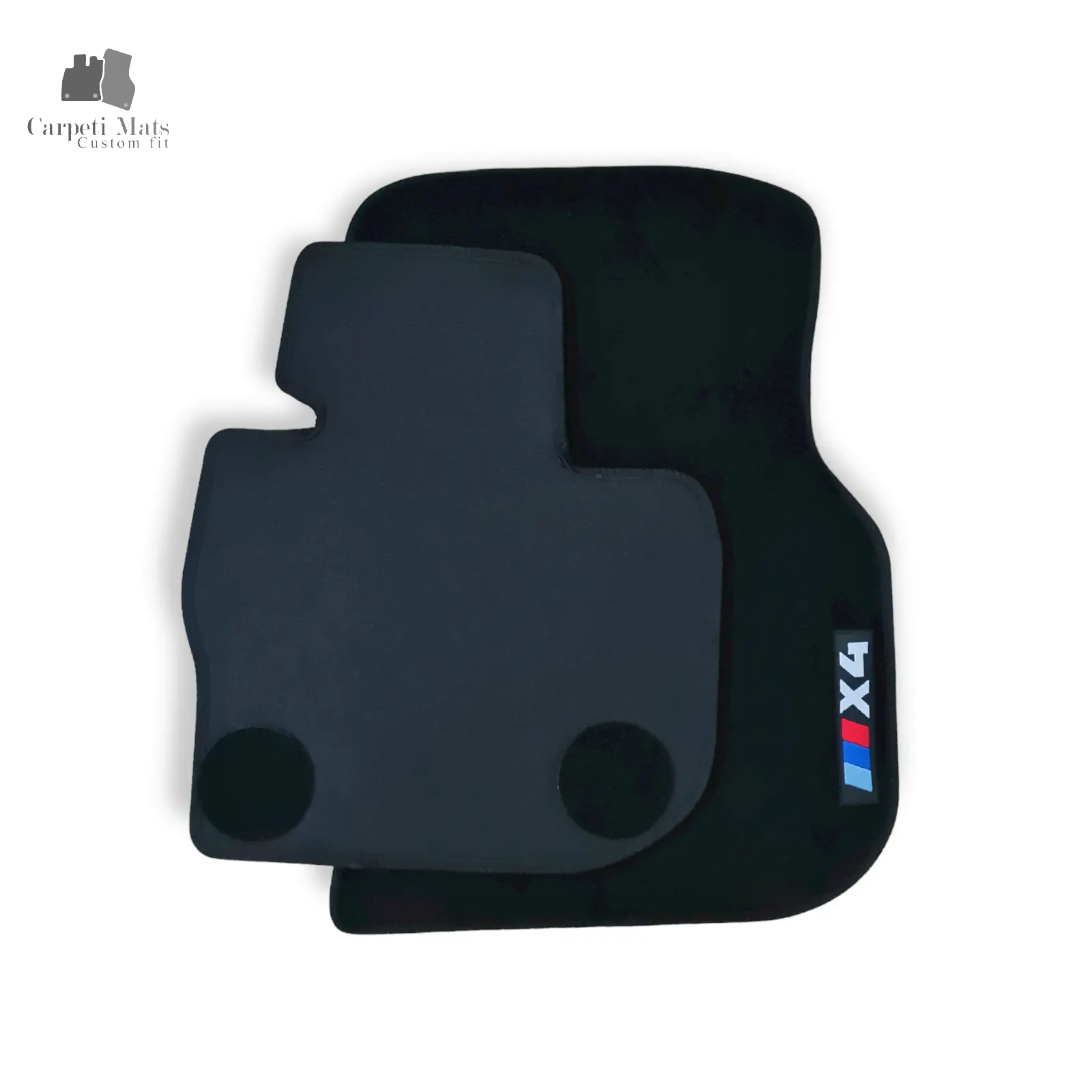 Carpet Car Floor Mats Velour for BMW X4 G02 07.2018-> MX4 Car Floor Mats Velour CarpetiMats