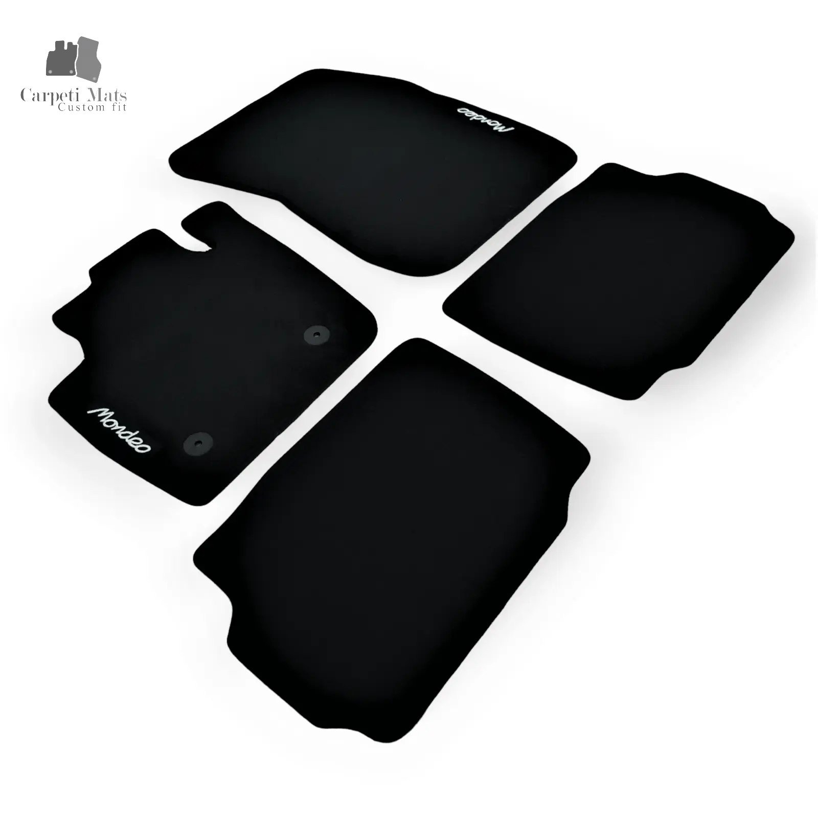 Car Floor Mats Velour Compatible for Ford Mondeo VI 12.2014-> logo All Season Floor Mats, All Season Floor Mats Ford, All Weather car floor mats, All Weather car floor mats Ford, Auto Liners, Car Floor Mats Velour, Carpet floor mats, Carpet floor mats Ford Fusion, Carpet floor mats Ford Mondeo, Custom fit floor mats, Ford carpet car mats, Ford Fusion, Ford Mondeo, Fusion, Heavy Duty Car Floor Mats, Heavy Duty Car Floor Mats Ford, Mondeo, Rubberized Back Round, Tufted Carpet, waterproof floor mats