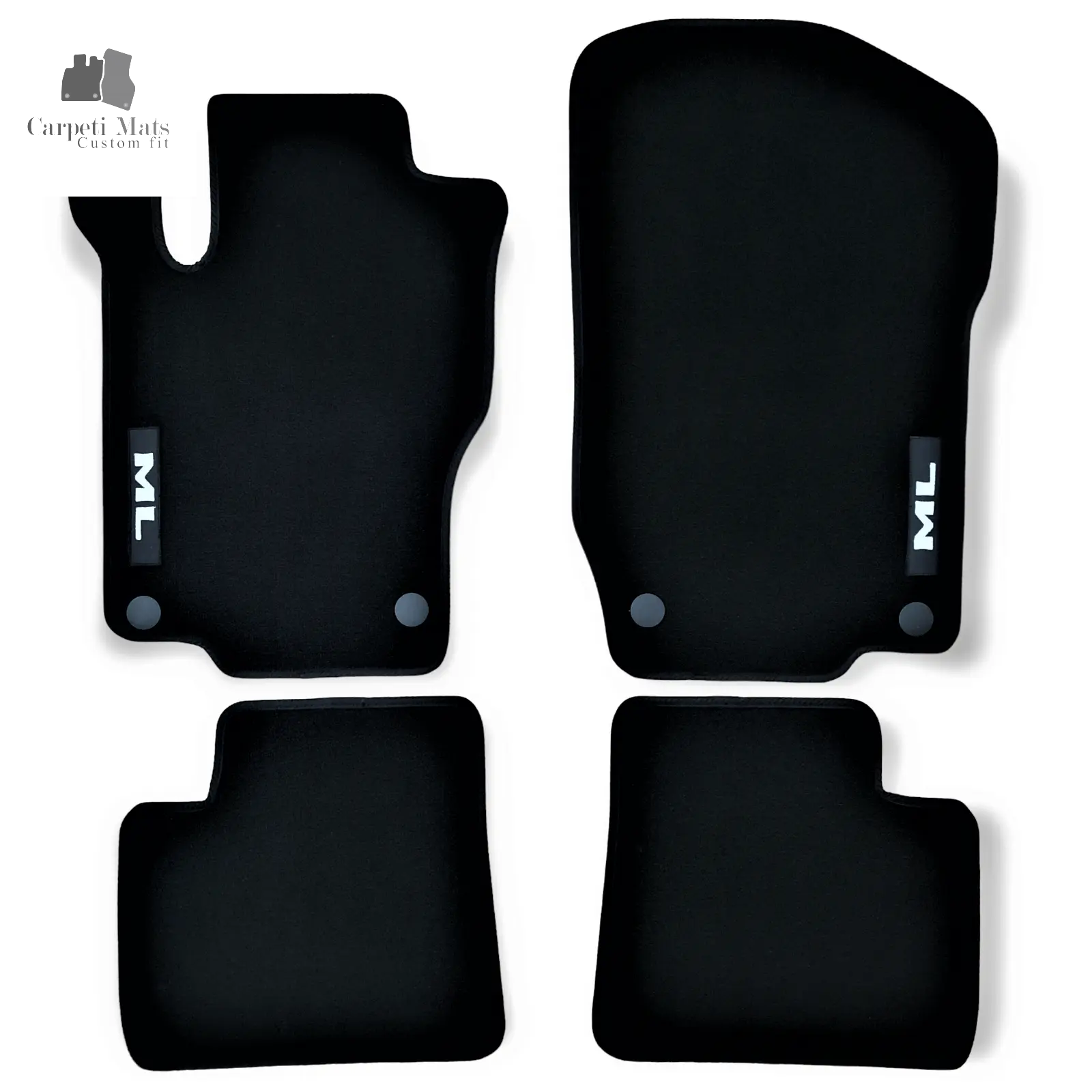 Car Floor Mats Velour Compatible for Mercedes ML W164 07.2005-06.2011 logo All Season Floor Mats, All Weather car floor mats, AMG, Auto Liners, Car floor mats for mercedes, Car Floor Mats Velour, Carpet floor mats, Custom fit floor mats, Heavy Duty Car Floor Mats, M CLASS, MERCEDES, mercedes benz, mercedes c class, MERCEDES W 164, ML, ML CLASS, ML W164, Rubberized Back Round, Tufted Carpet, W164, W164 AMG, waterproof floor mats Car Floor Mats Velour