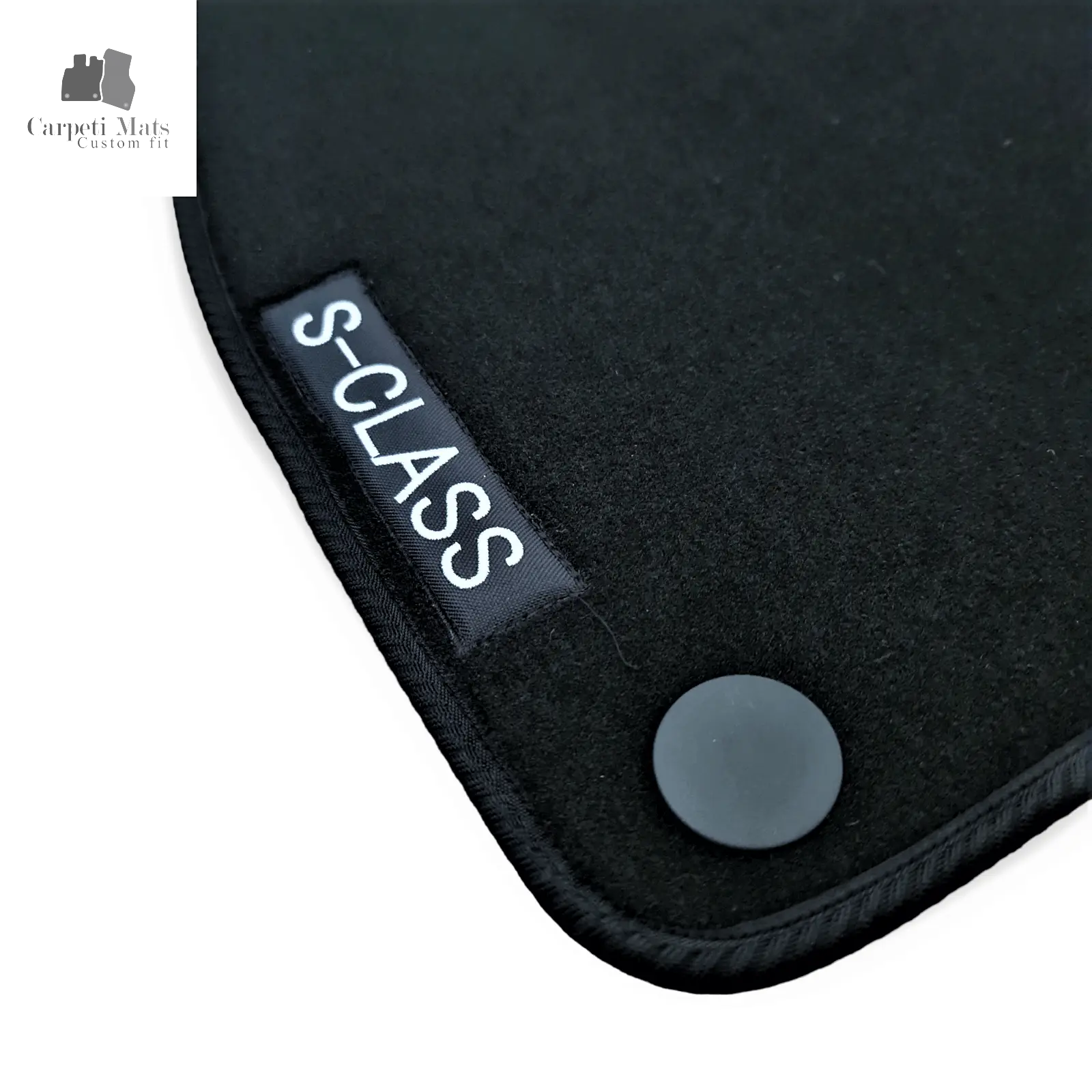 Carpet Car Floor Mats Velour for Mercedes S Class COUPE C217 04.2014-08.2020 logo Car Floor Mats Velour CarpetiMats