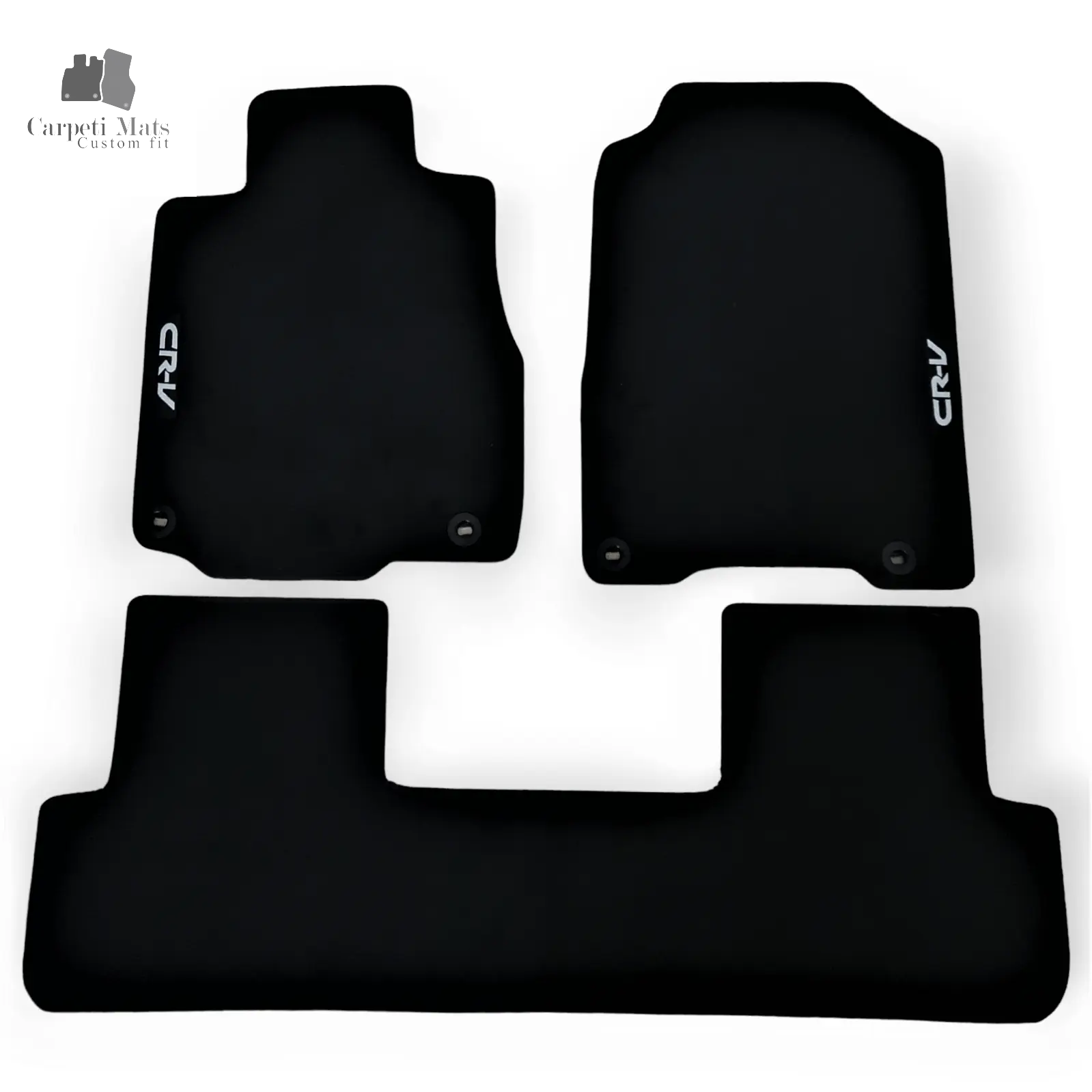 Carpet Car Floor Mats Velour for Honda CR-V 2012-2018 logo Car Floor Mats Velour CarpetiMats