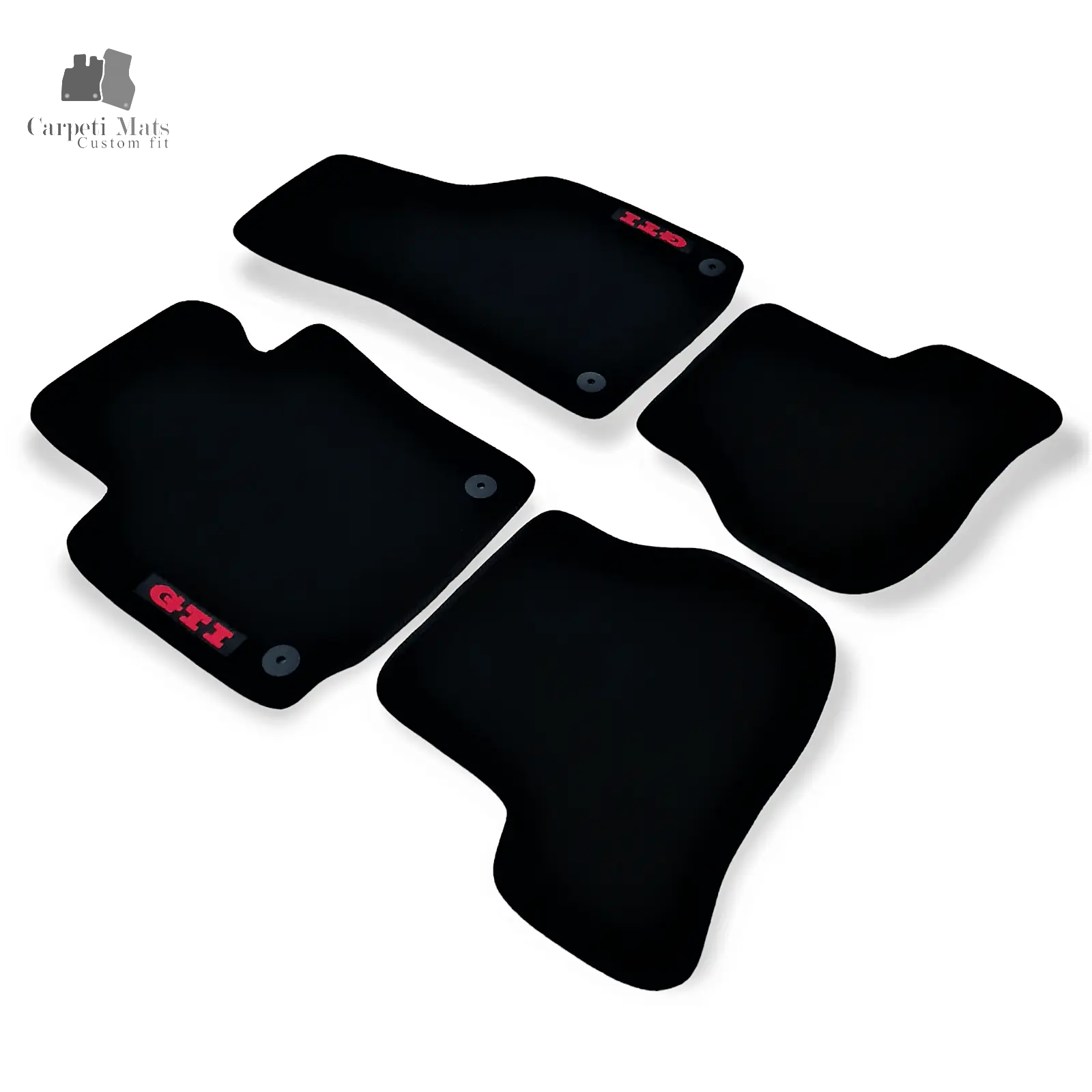 Carpet Car Floor Mats Velour for VW Golf V 10.2003-02.2009 GTI Car Floor Mats Velour CarpetiMats