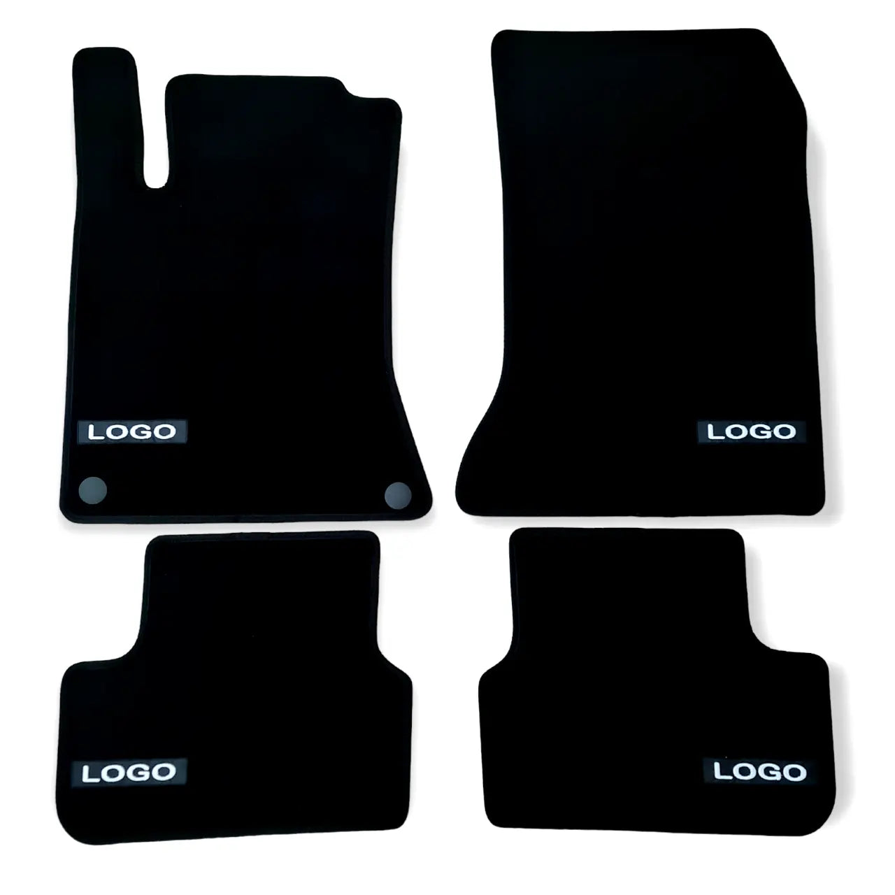 Car Floor Mats Velour For AMG Mercedes B Class Liners Waterproof Black Carpet