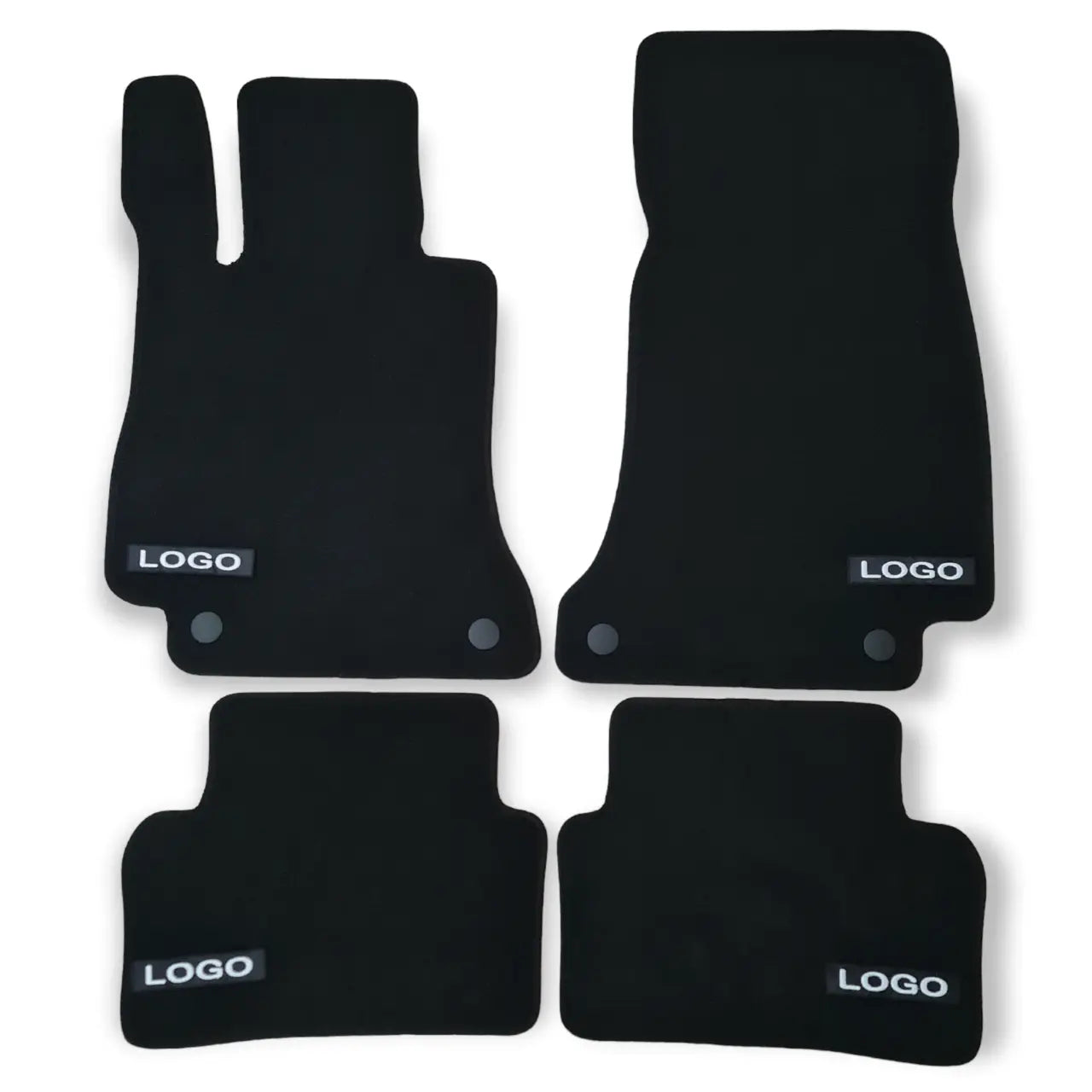 Car Floor Mats Velour For AMG Mercedes CLS C257 Auto Liners Waterproof Black New