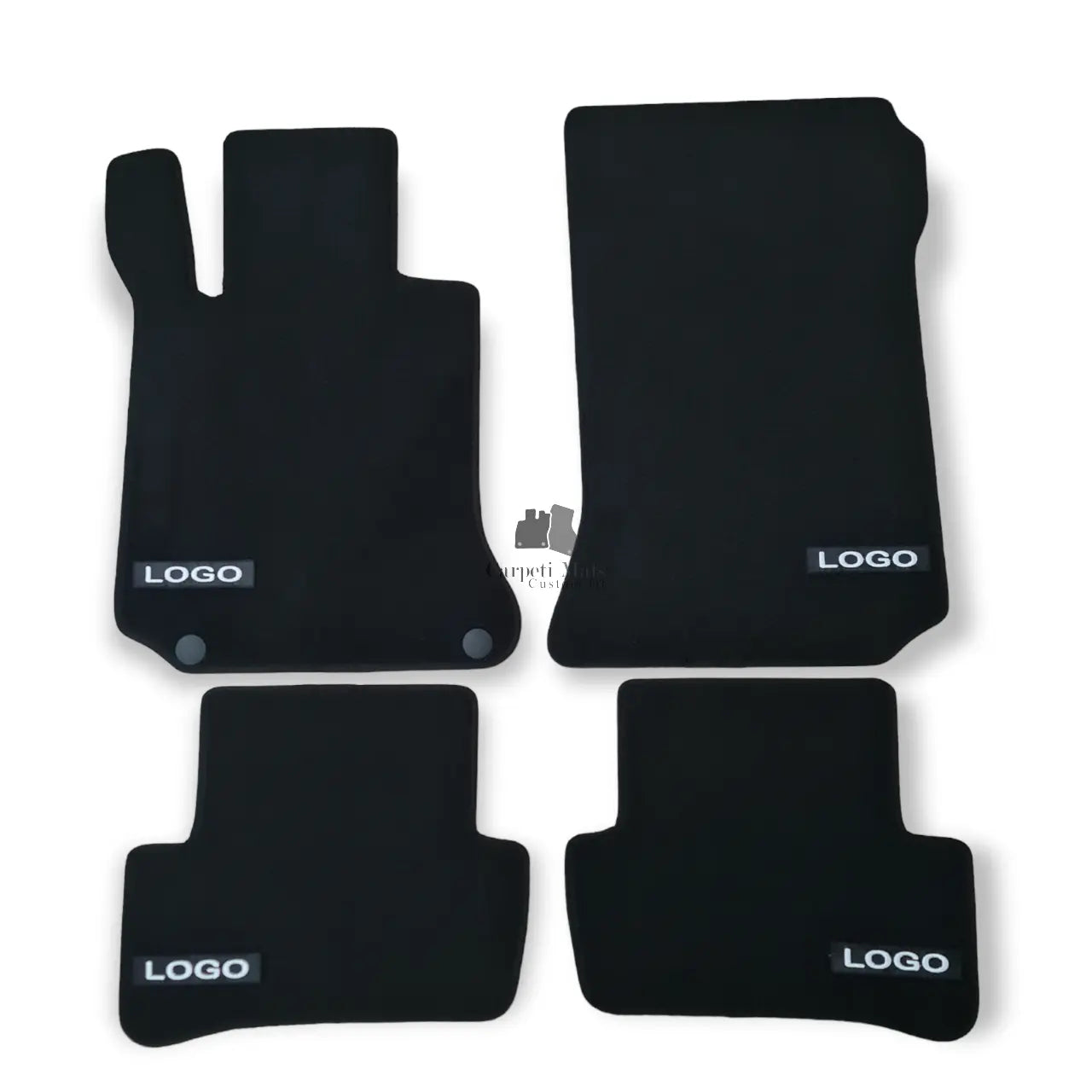 Car Floor Mats Velour For AMG Mercedes Е Class Coupe Car Liners Waterproof Black