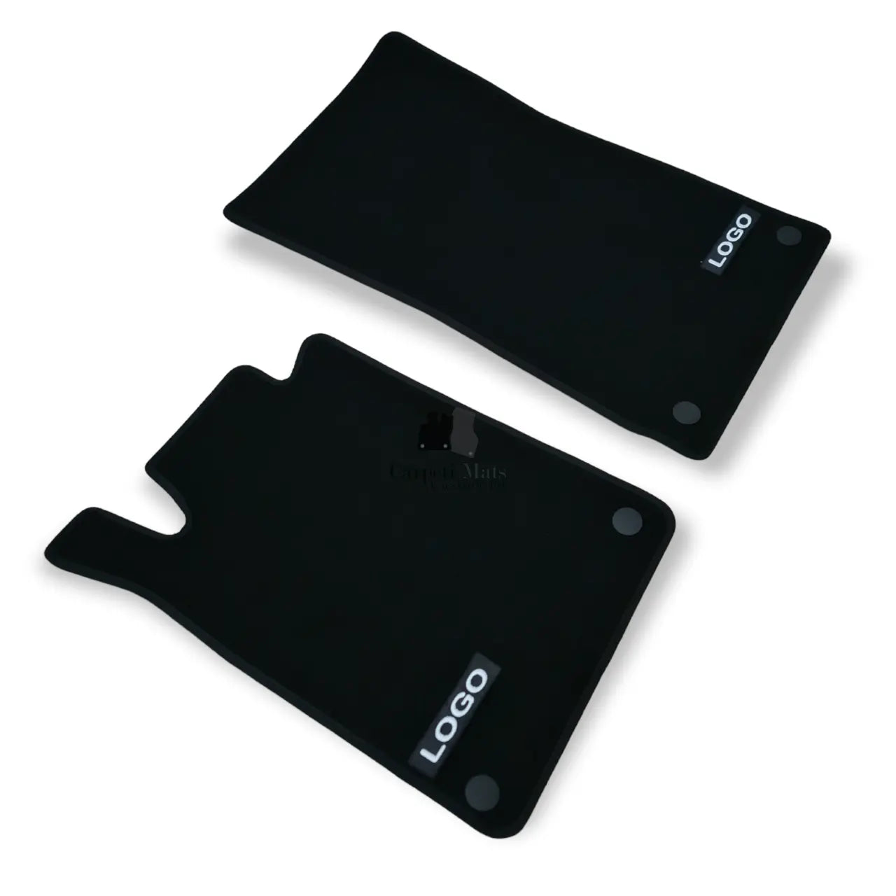 Car Floor Mats Velour For AMG Mercedes SLK R170 Waterproof Black Auto Liners New