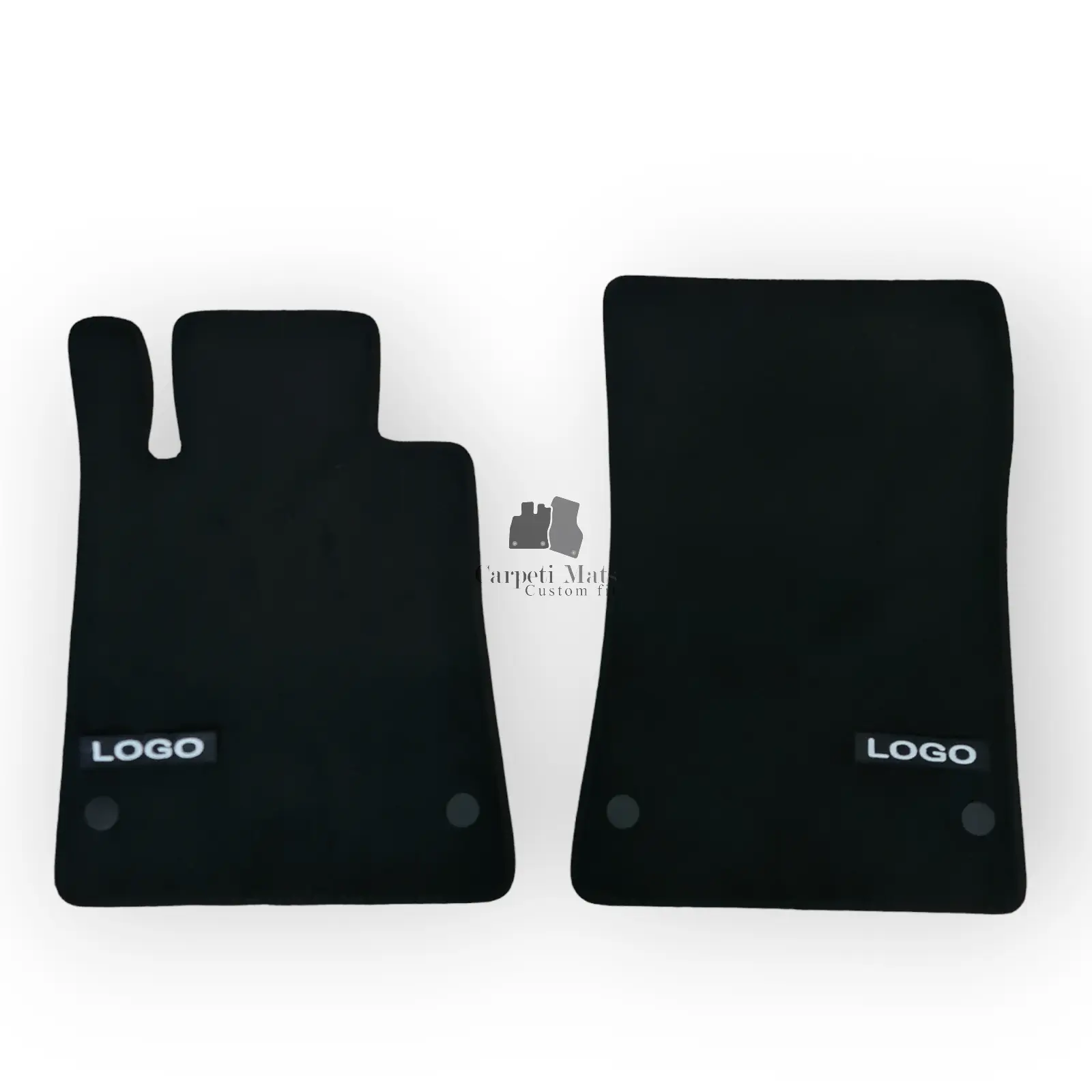 Car Floor Mats Velour For AMG Mercedes SLK R172 Waterproof Black Auto Liners New