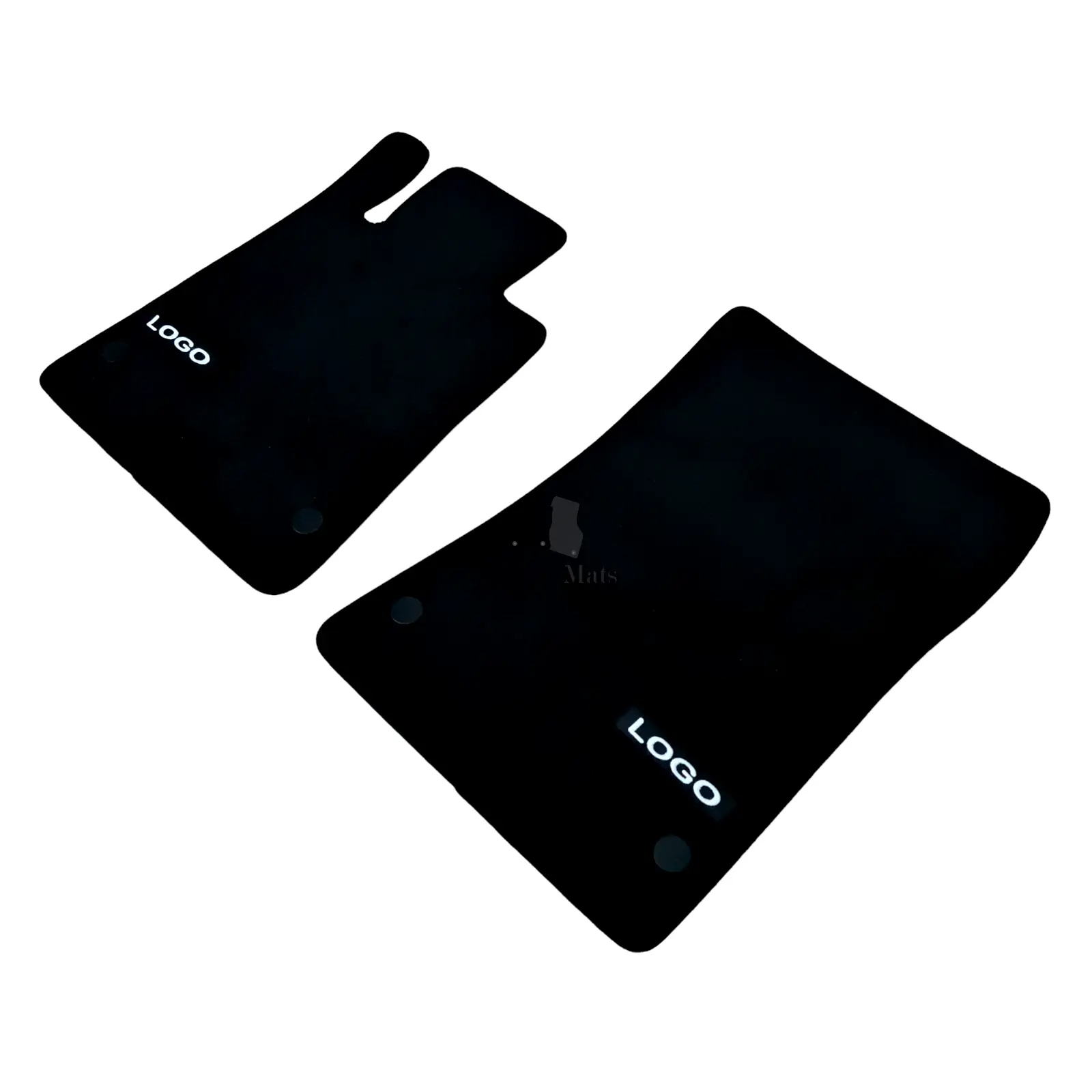 Car Floor Mats Velour For AMG Mercedes SLK R172 Waterproof Black Auto Liners New