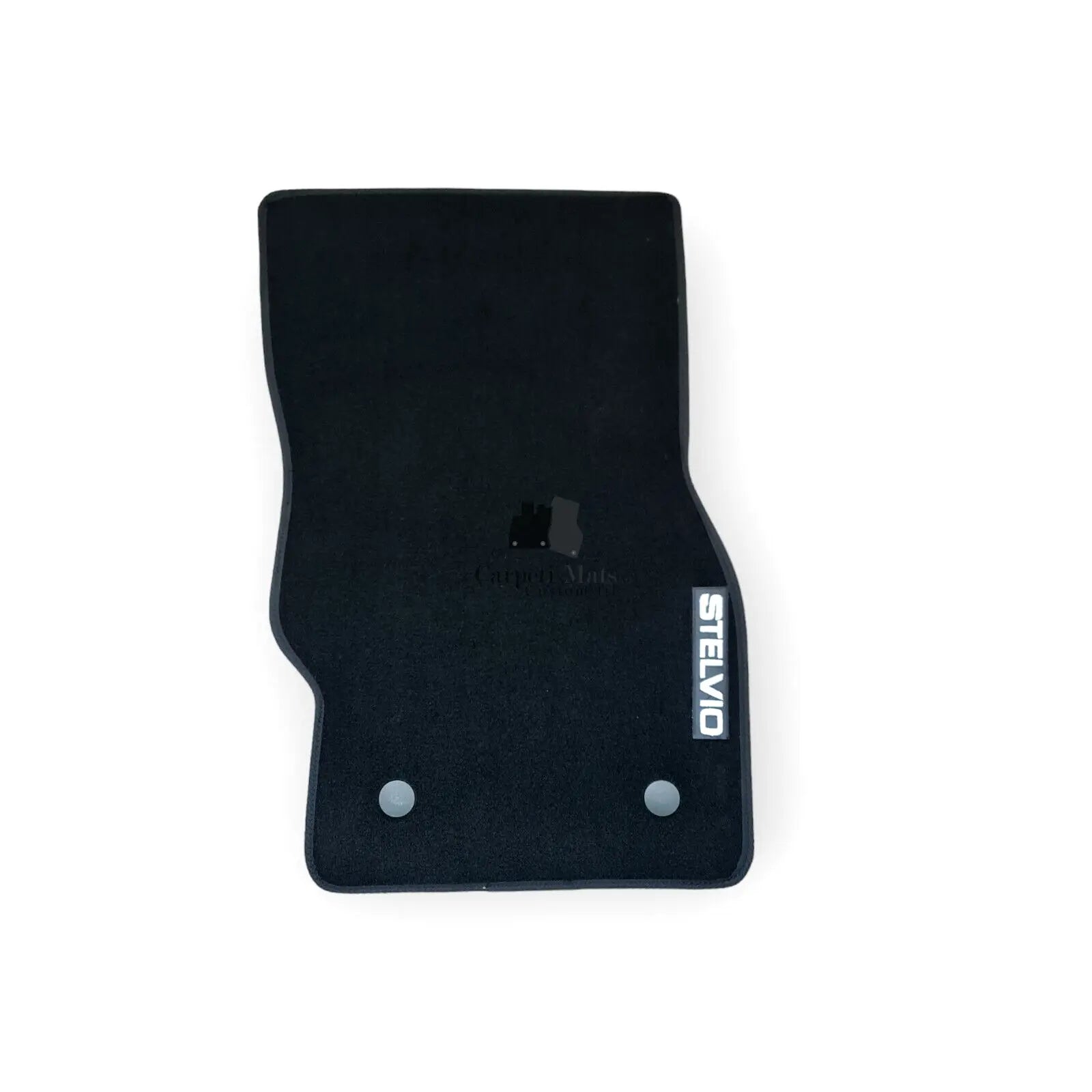 Car Floor Mats Velour For Alfa Romeo Stelvio Waterproof Black Carpet Liners New