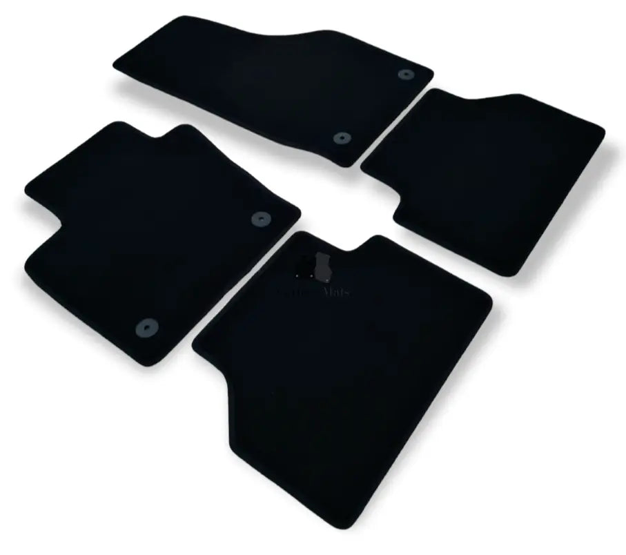Car Floor Mats Velour For Audi Q3 SQ3 8U Waterproof Black Carpet Auto Liners New