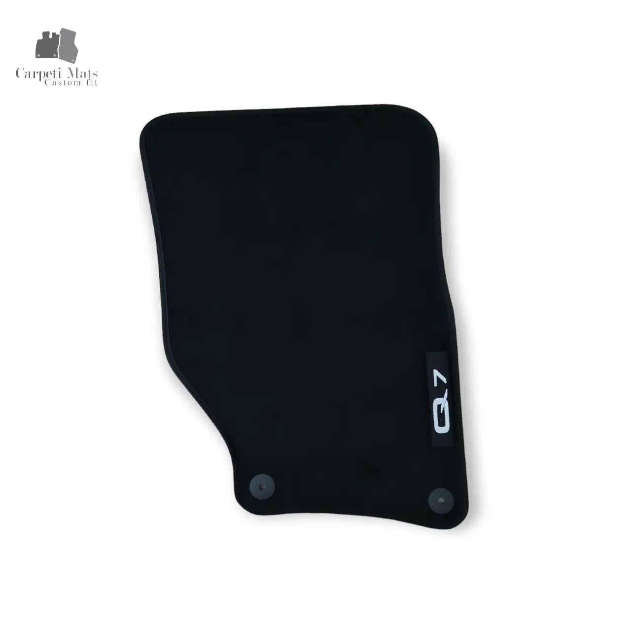 Car Floor Mats Velour For Audi Q7 Waterproof Black Carpet Rugs Auto Liners New