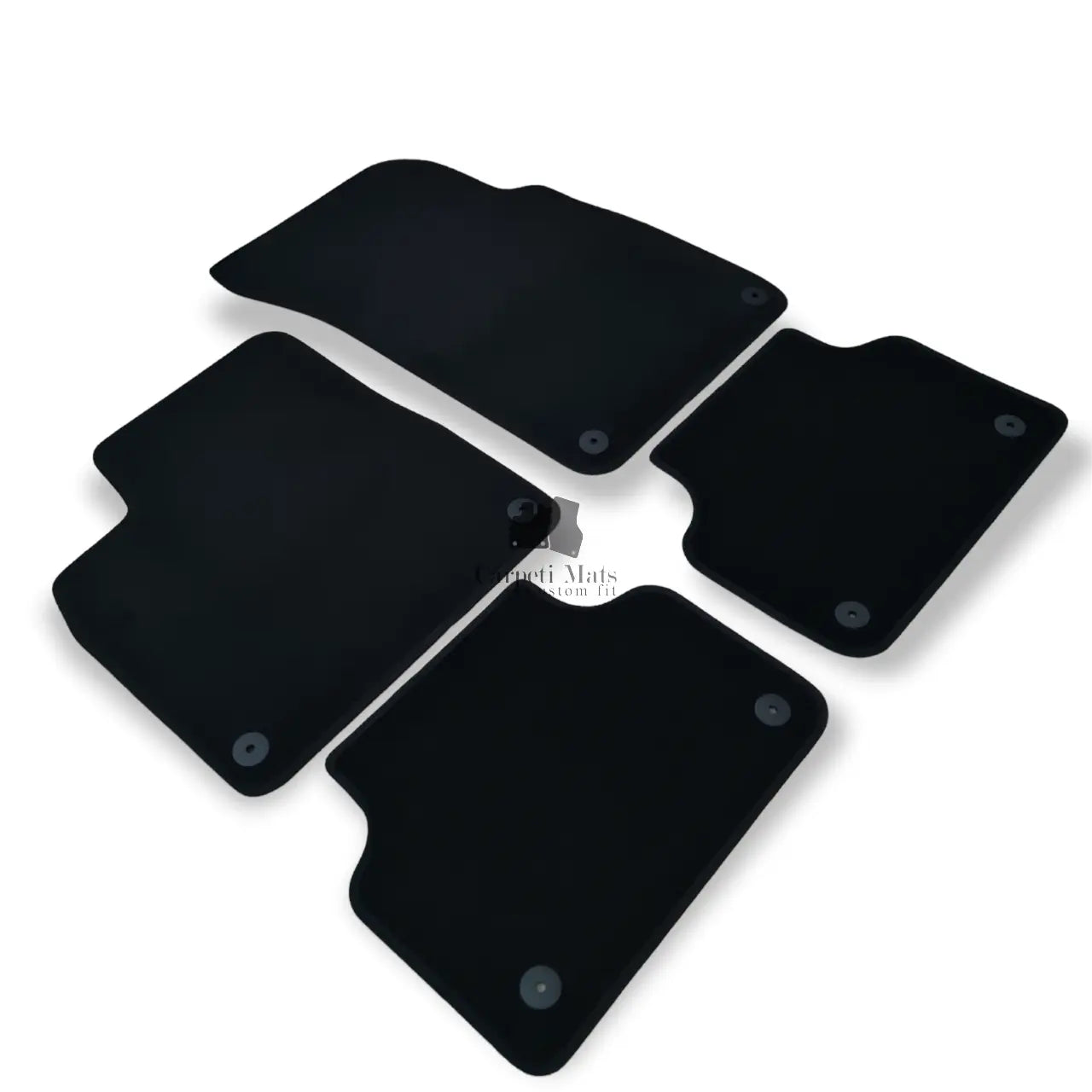 Car Floor Mats Velour For Audi Q8 SQ8 4M Waterproof Black Carpet Auto Liners New
