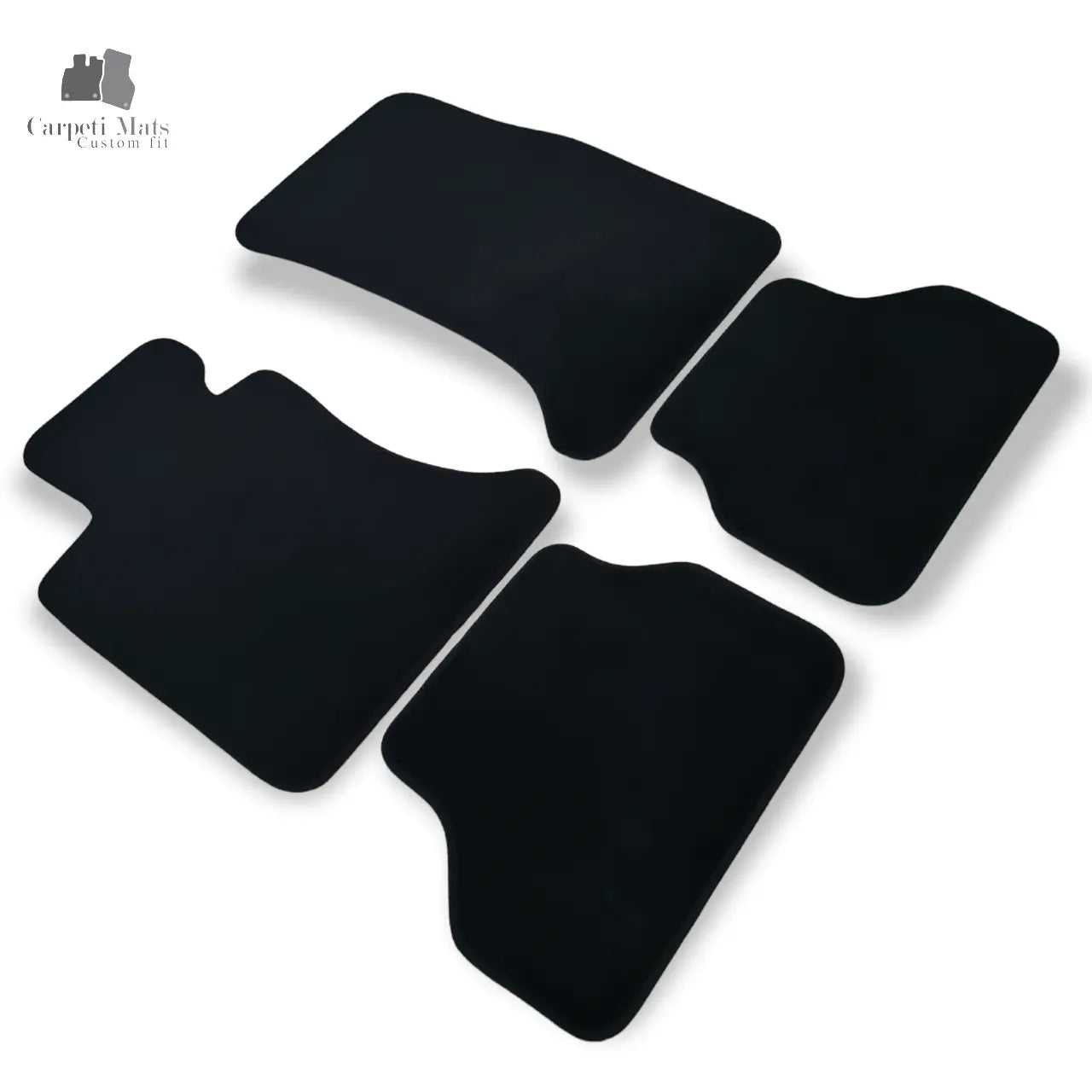Car Floor Mats Velour For BMW 5 M5 E60 Waterproof Black Carpet Auto Liners New