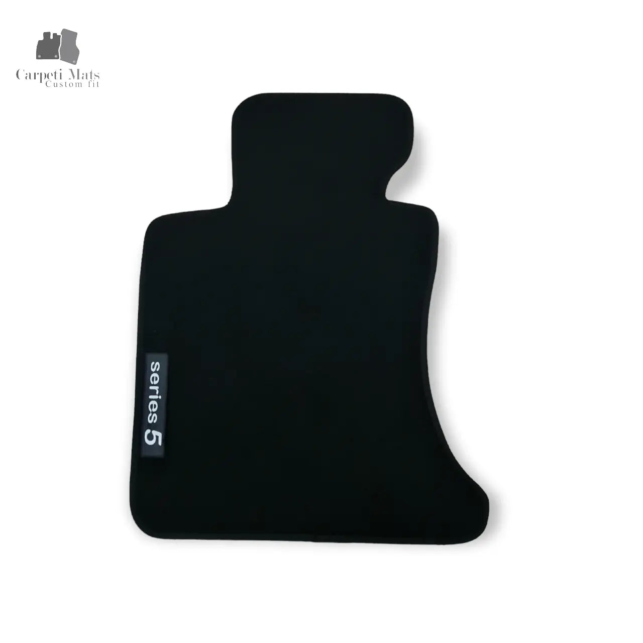 Car Floor Mats Velour For BMW 5 M5 E60 Waterproof Black Carpet Auto Liners New