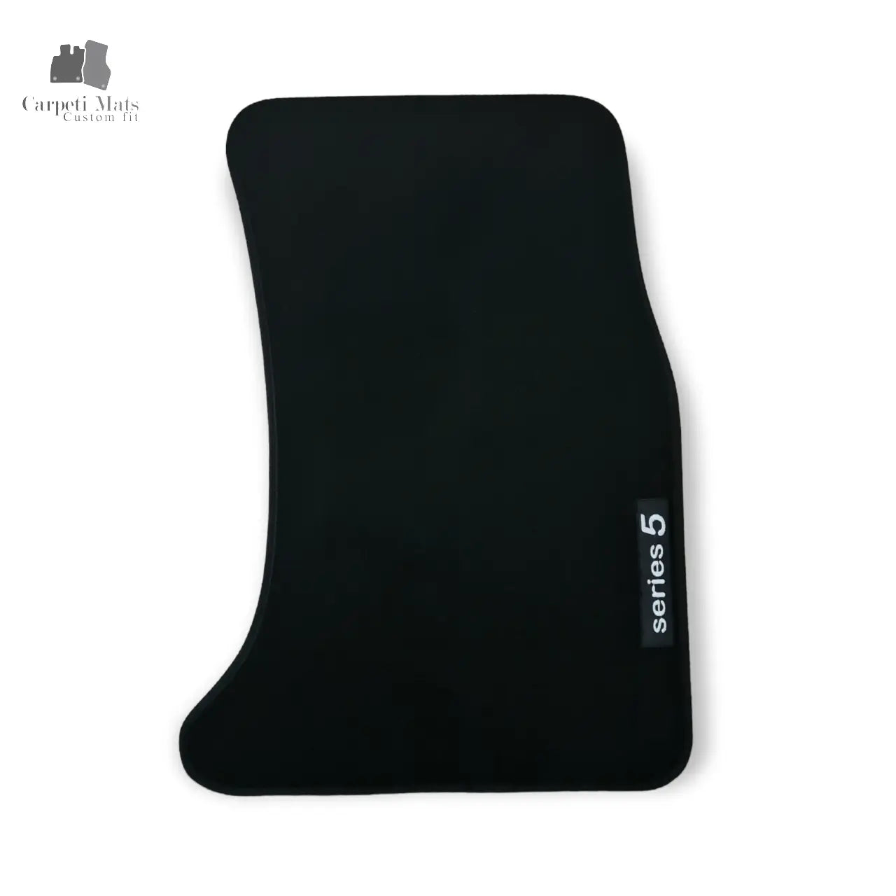 Car Floor Mats Velour For BMW 5 M5 E60 Waterproof Black Carpet Auto Liners New