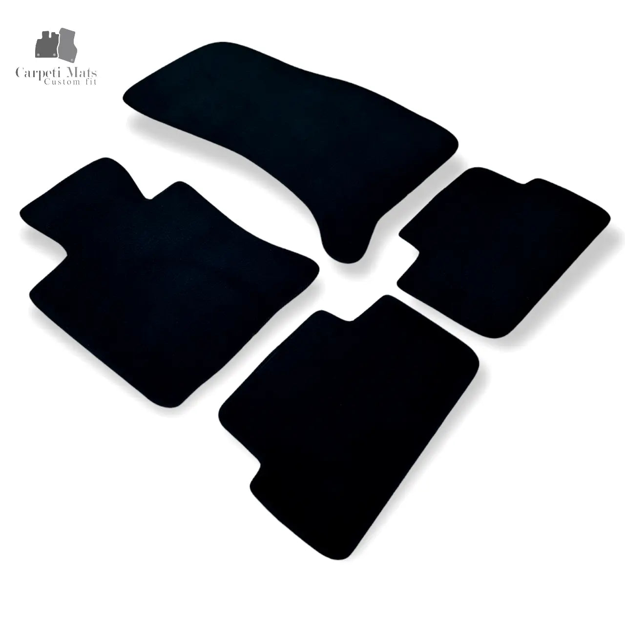 Car Floor Mats Velour For BMW 6 M6 E63 Waterproof Black Carpet Auto Liners New