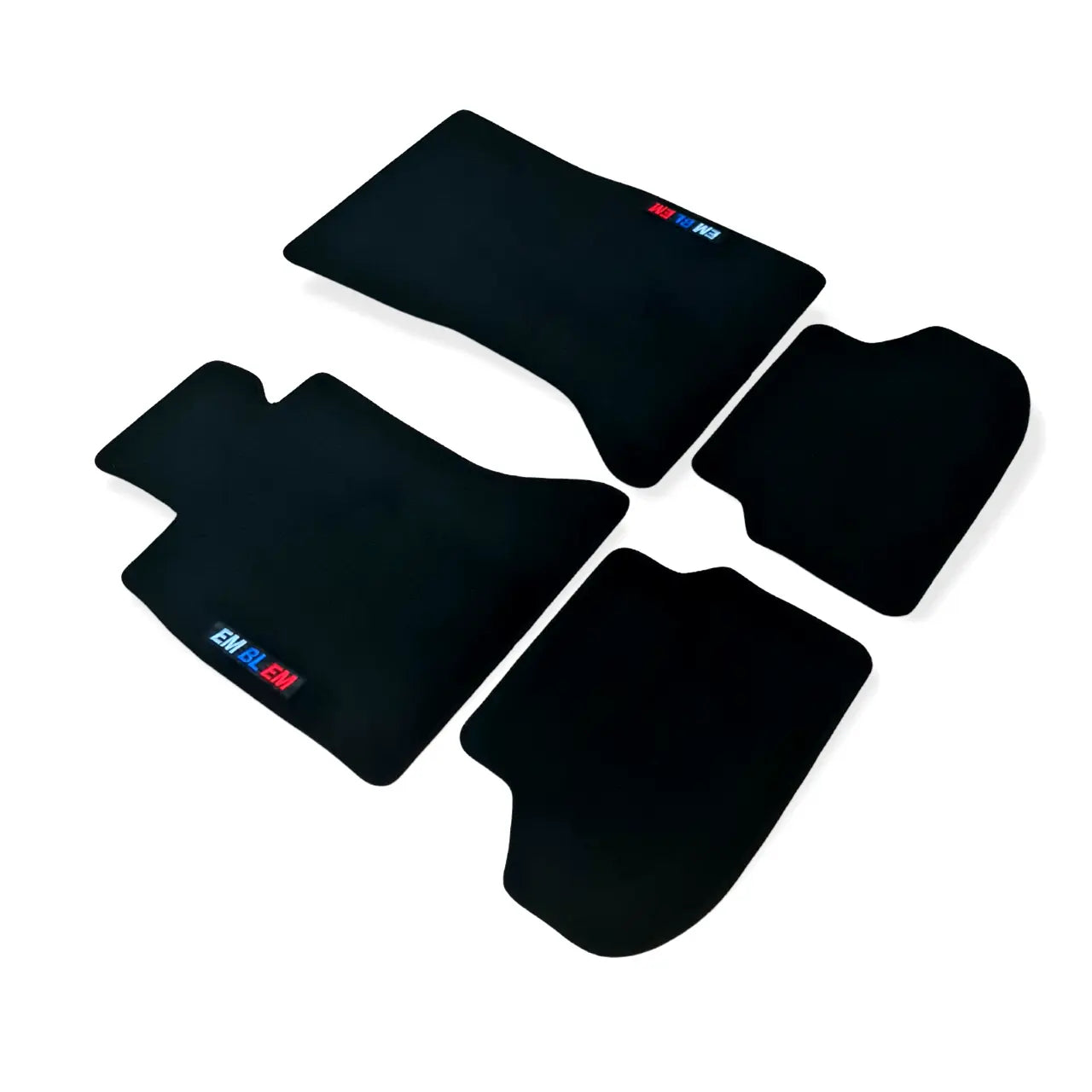 Car Floor Mats Velour For BMW M5 F10 F11 Waterproof Black Carpet Auto Liners New