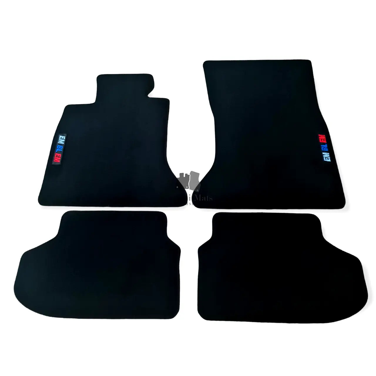 Car Floor Mats Velour For BMW M5 F10 F11 Waterproof Black Carpet Auto Liners New