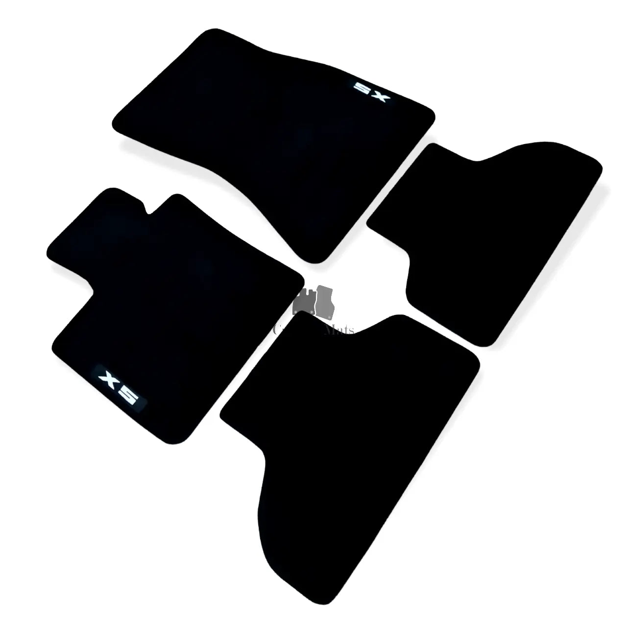 Car Floor Mats Velour For BMW X5 F15 MX5 Waterproof Black Carpet Auto Liners New