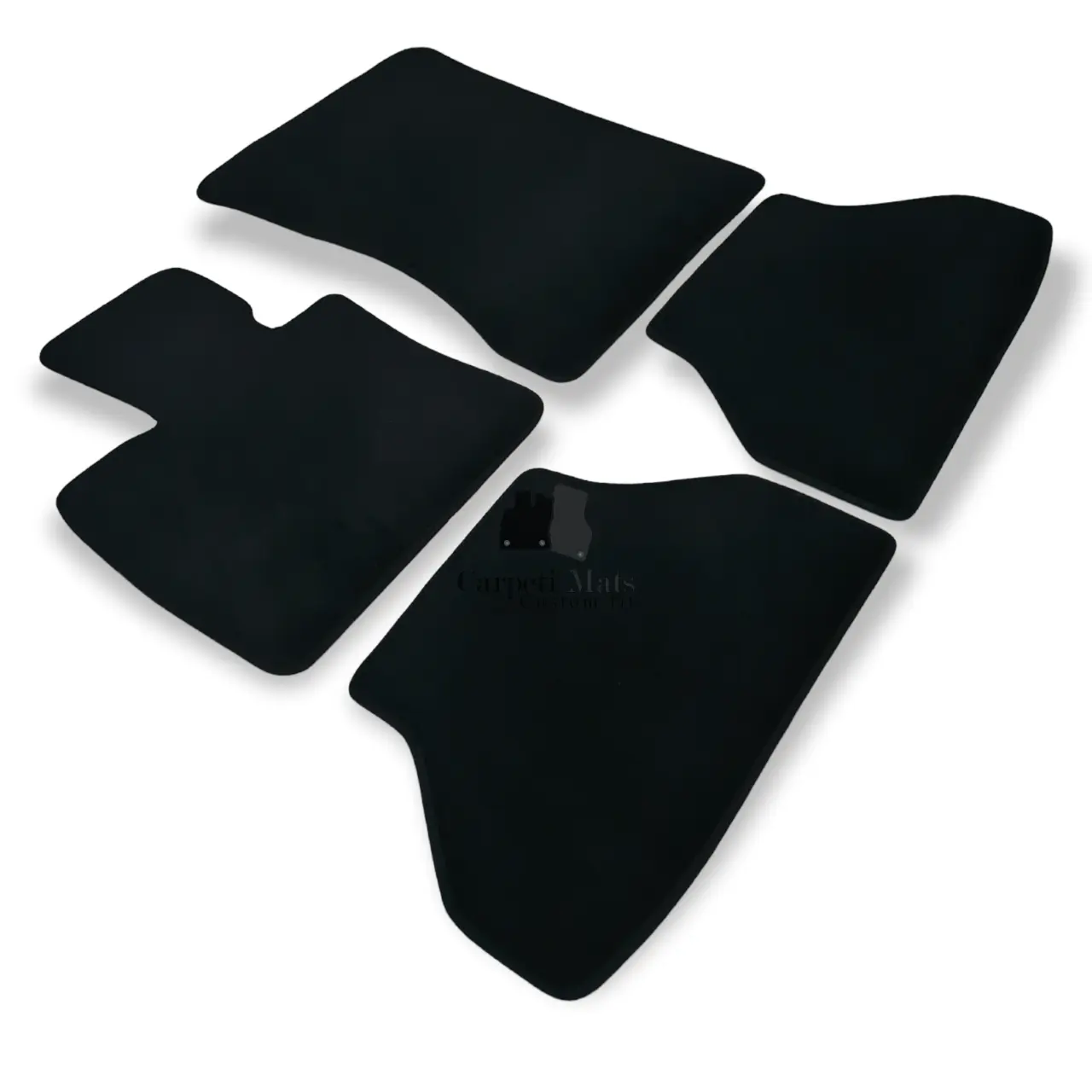 Car Floor Mats Velour For BMW X6 E71 MX6 Waterproof Black Carpet Auto Liners New