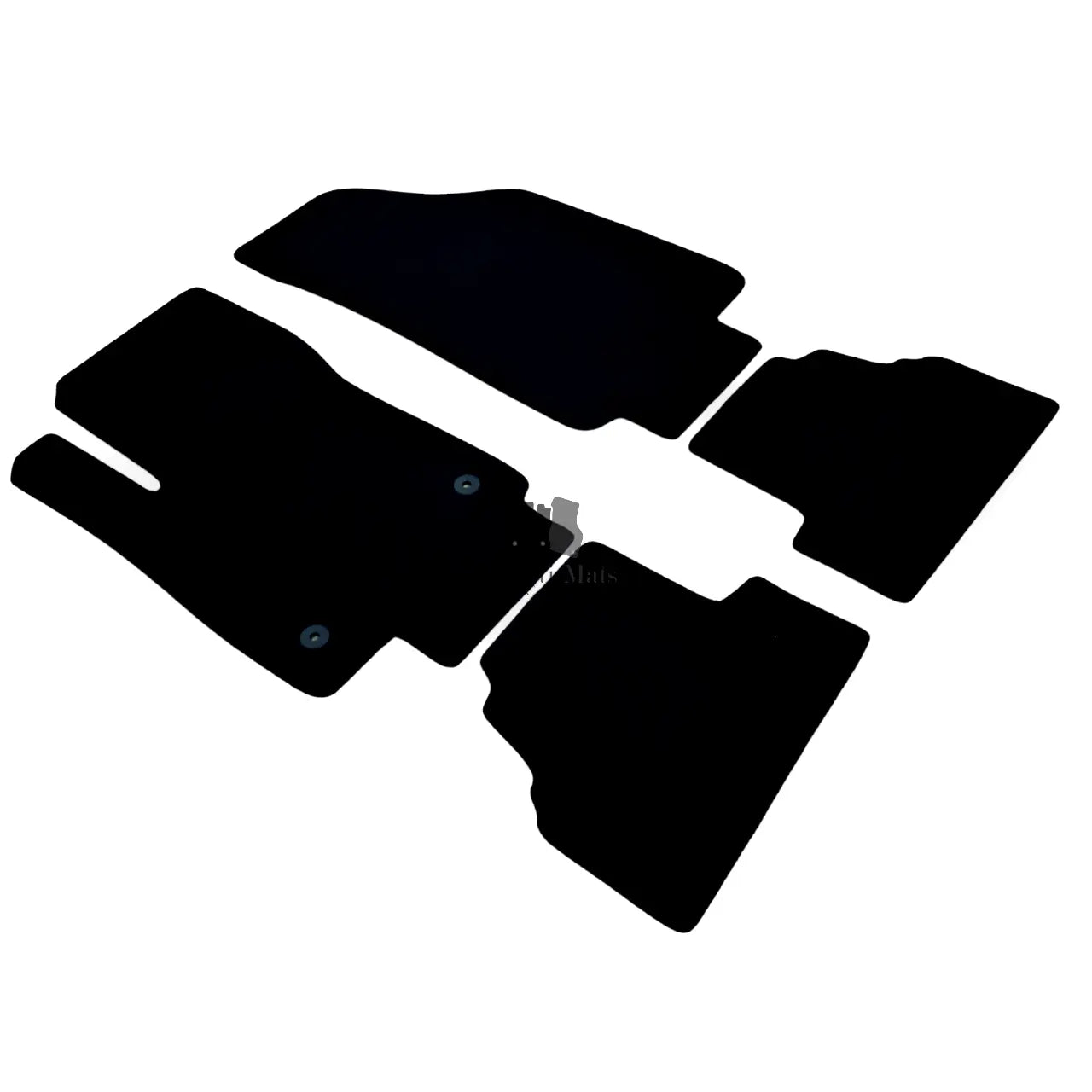 Car Floor Mats Velour For Chevrolet Trax Waterproof Black Carpet Auto Liners New