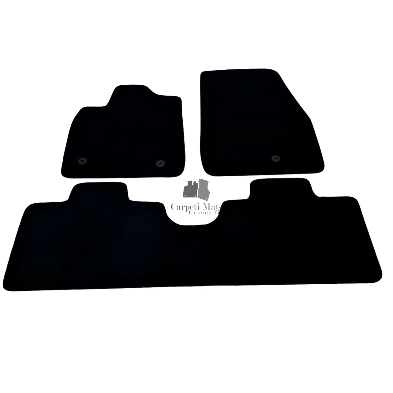 Car Floor Mats Velour For Ford Mustang Mach-E Waterproof Black Carpet Liners New