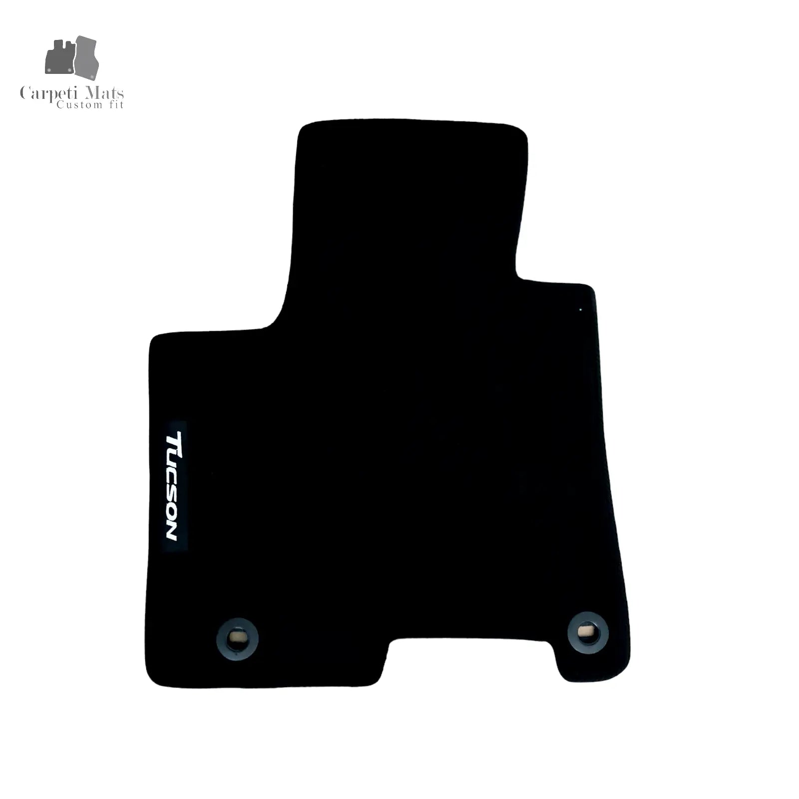 Car Floor Mats Velour For Hyundai Tucson Waterproof Black Carpet Auto Liners New