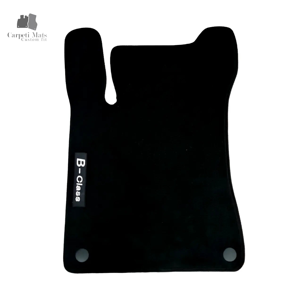 Car Floor Mats Velour For Mercedes B Class Auto Liners Waterproof Black Carpet