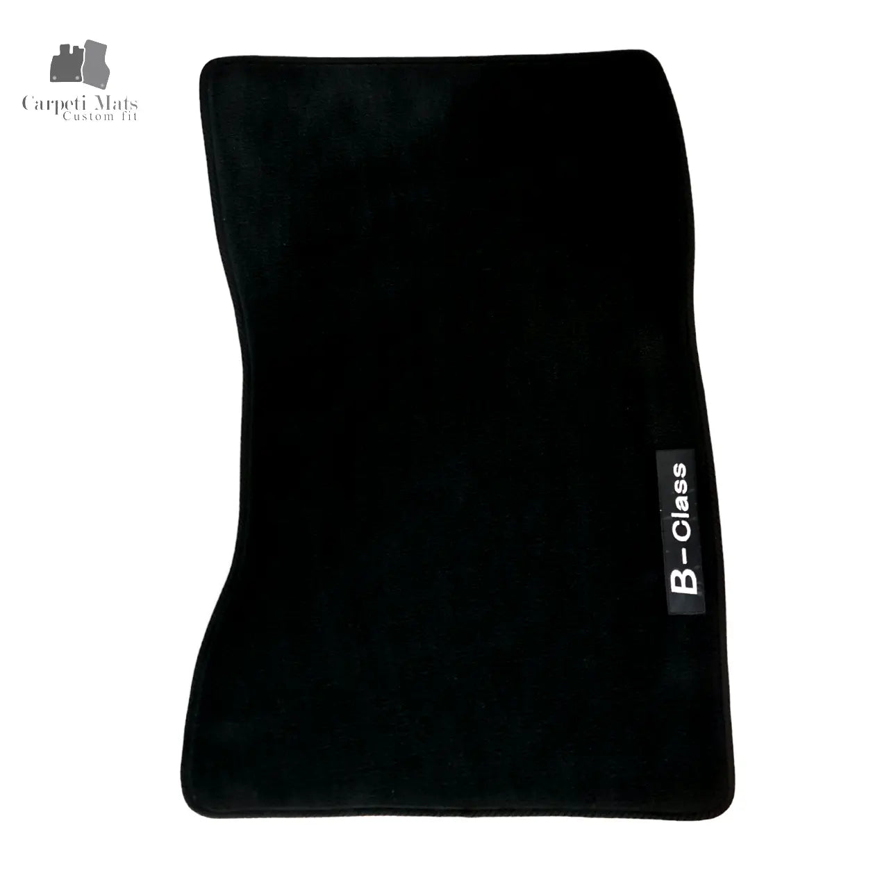 Car Floor Mats Velour For Mercedes B Class Auto Liners Waterproof Black Carpet