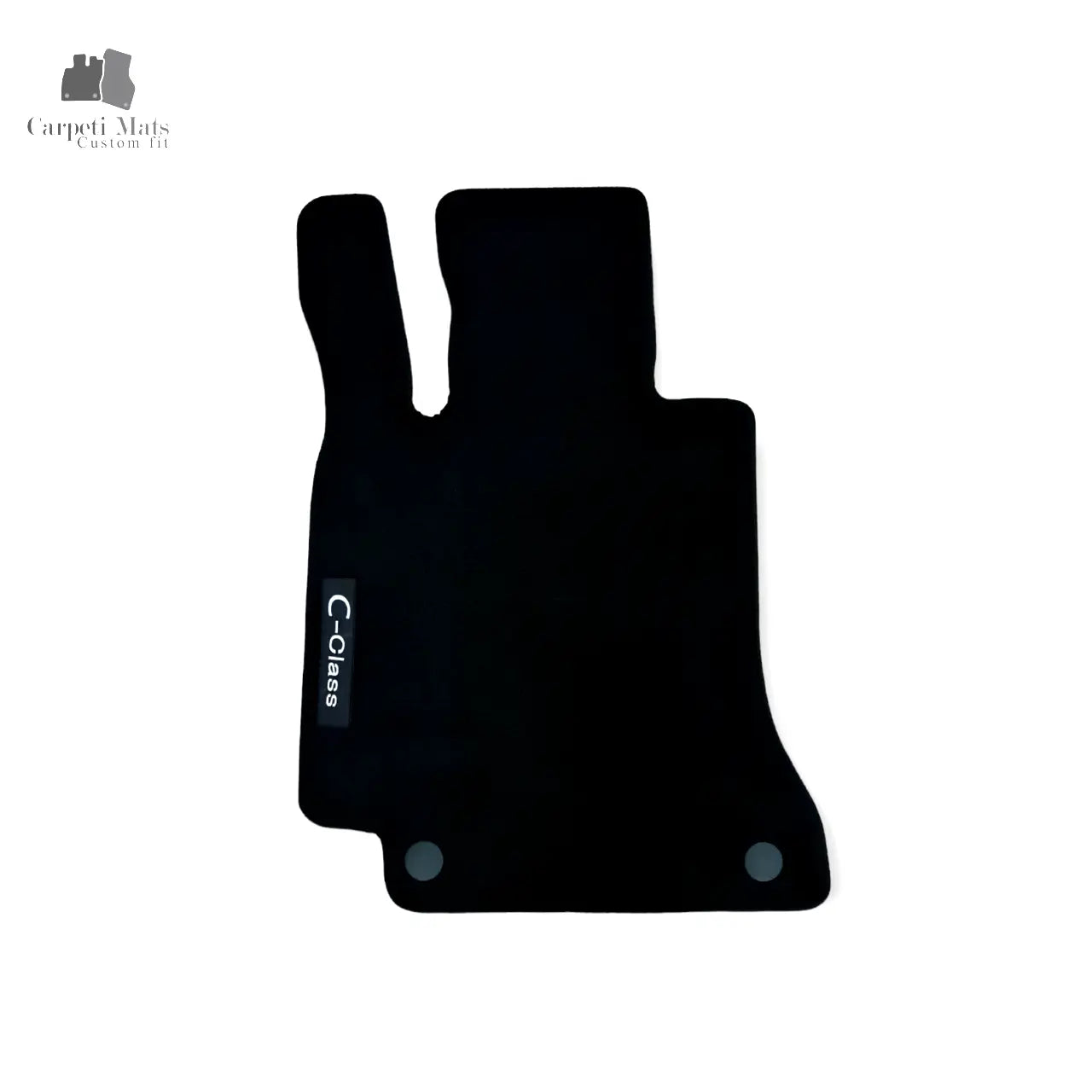Car Floor Mats Velour For Mercedes C Class Coupe Auto Liners Waterproof Black 2d