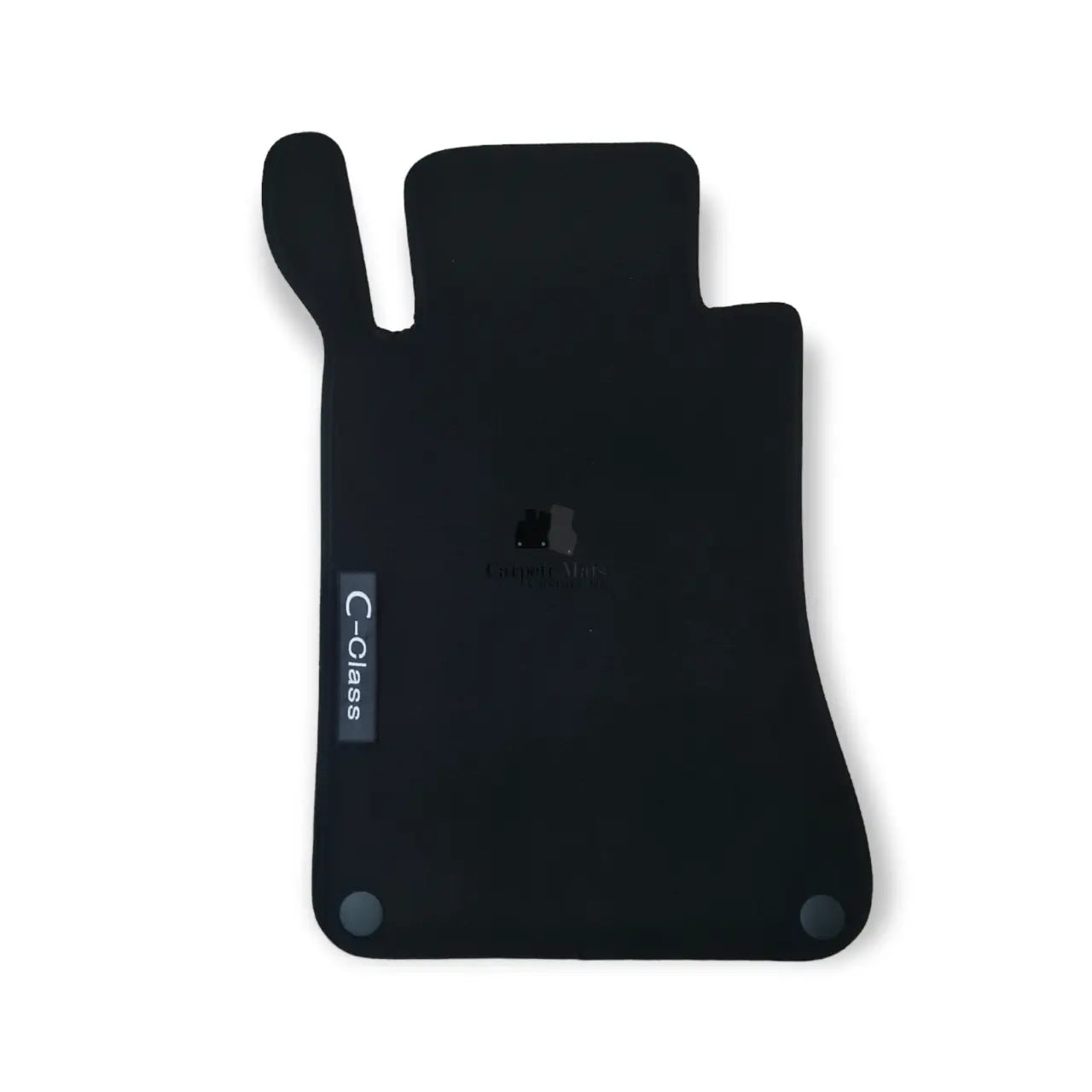 Car Floor Mats Velour For Mercedes C Class W203 Auto Liners Waterproof Black New