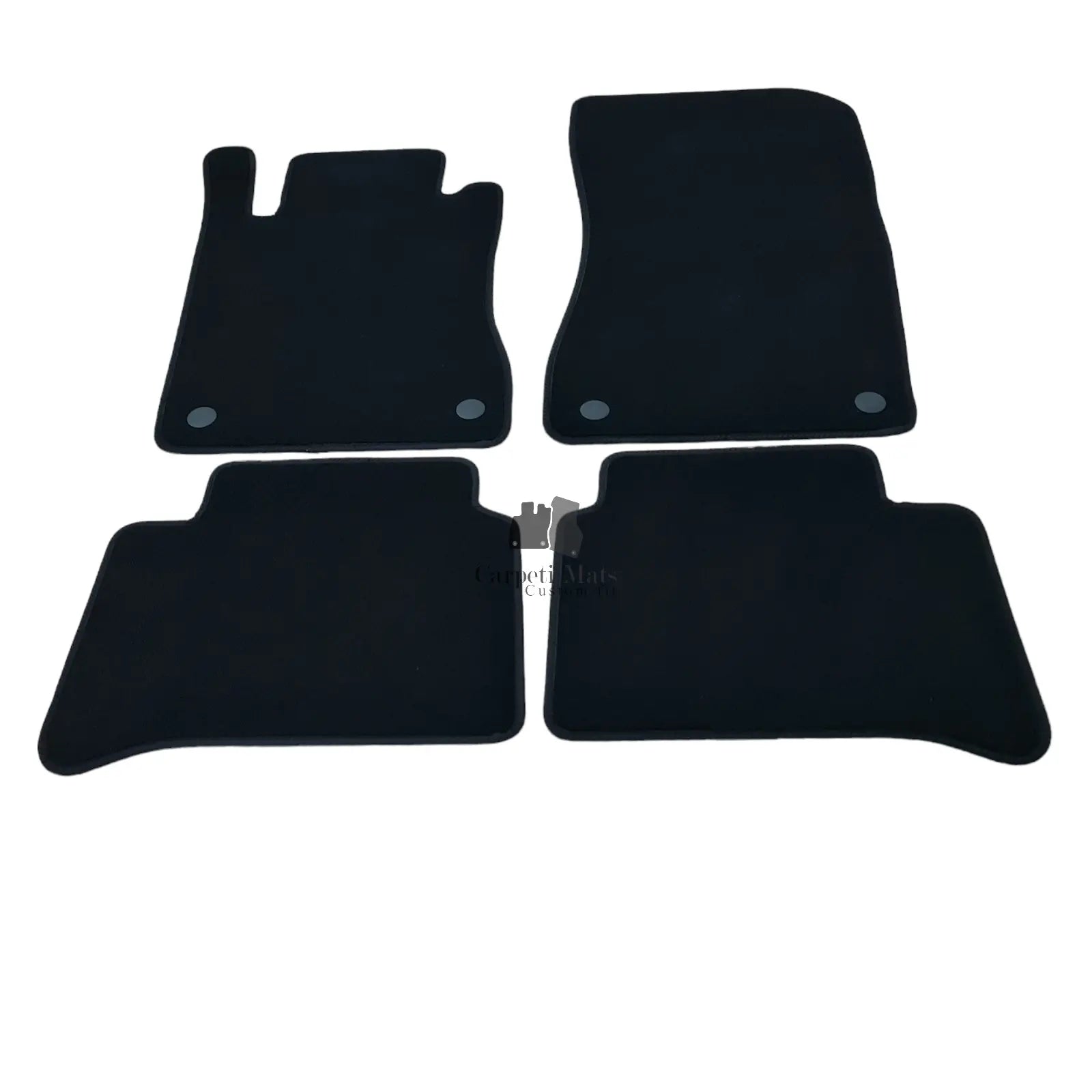 Car Floor Mats Velour For Mercedes CLS C219 Waterproof Black Carpet Car Rugs New