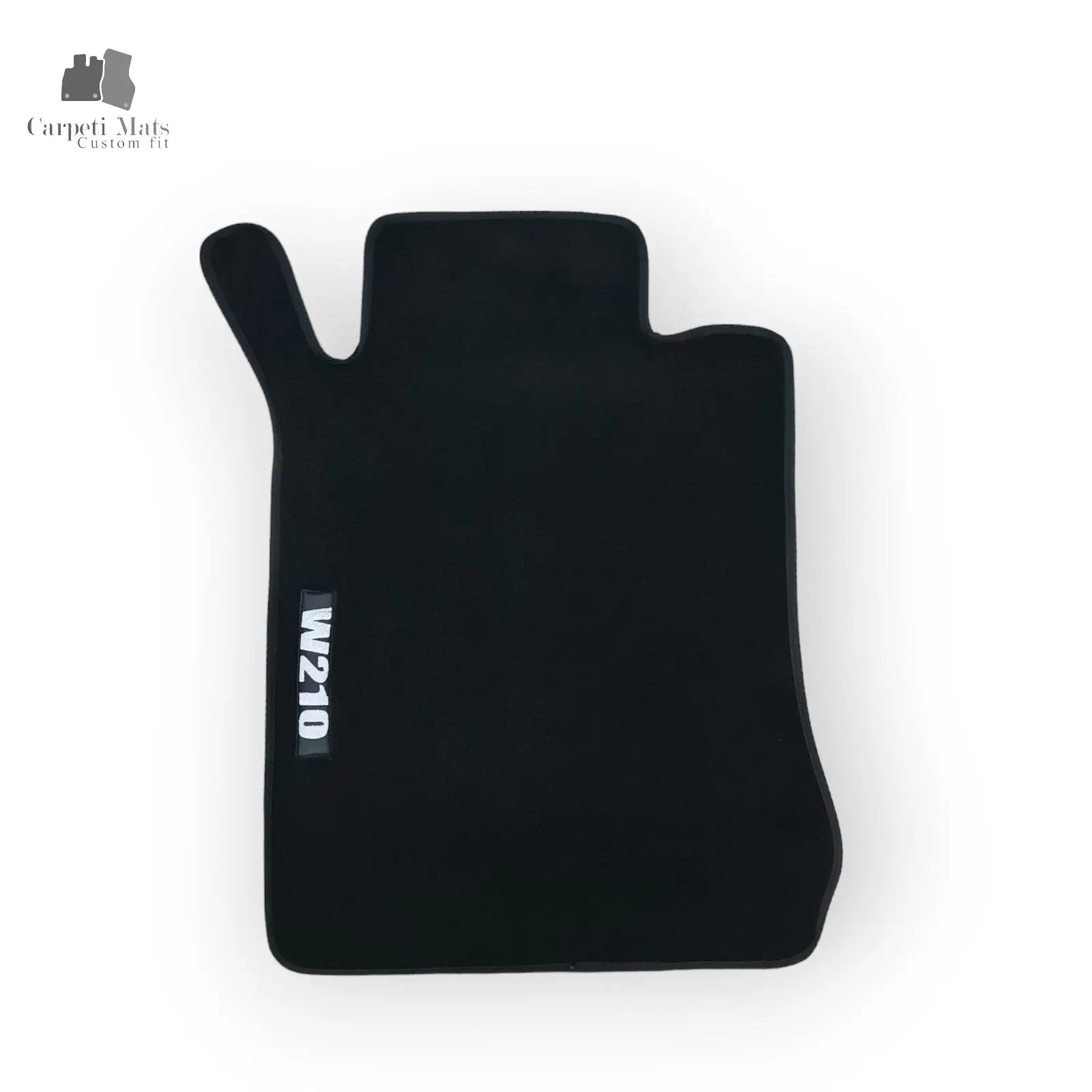 Car Floor Mats Velour For Mercedes E-Class W210 Waterproof Black Carpet Liners