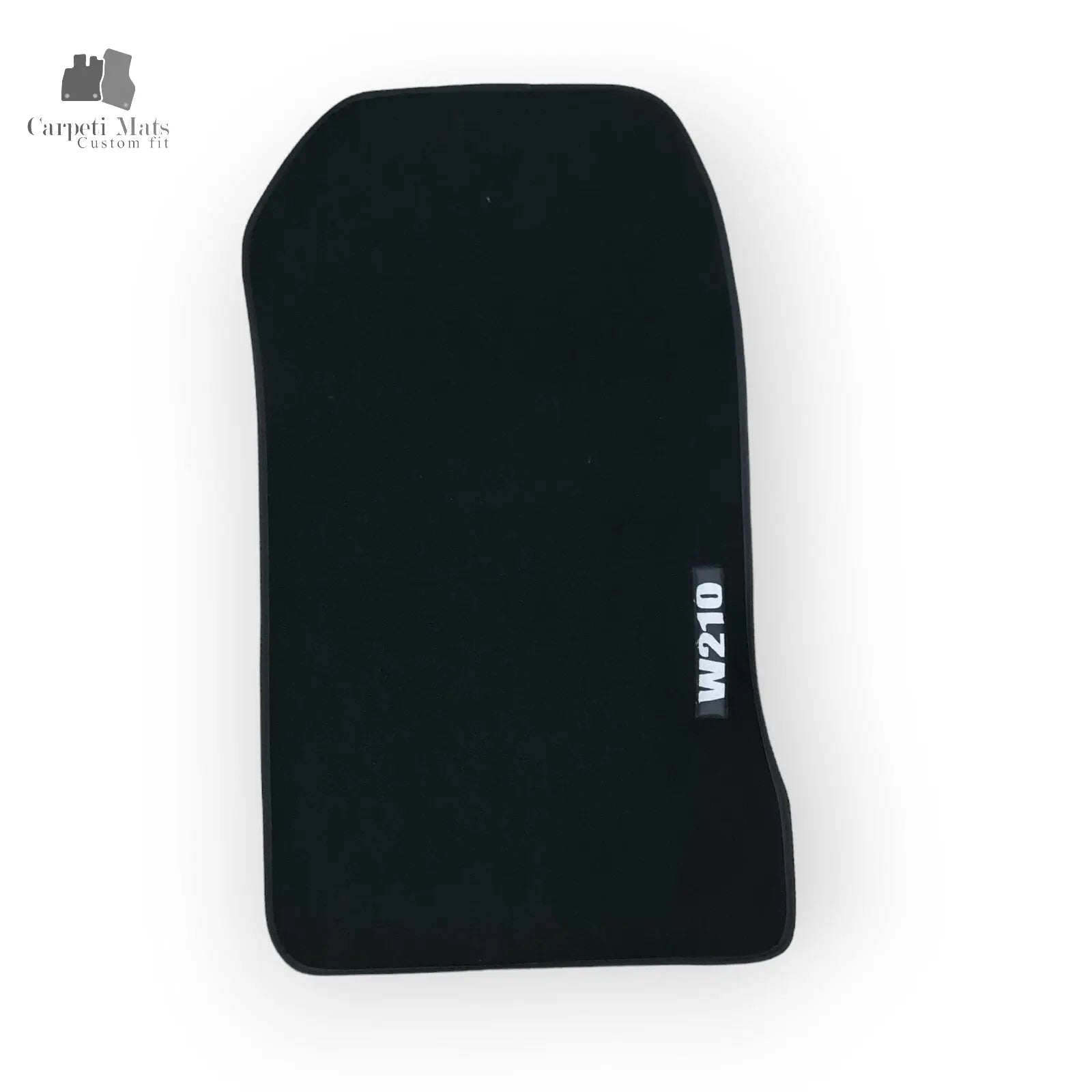 Car Floor Mats Velour For Mercedes E-Class W210 Waterproof Black Carpet Liners