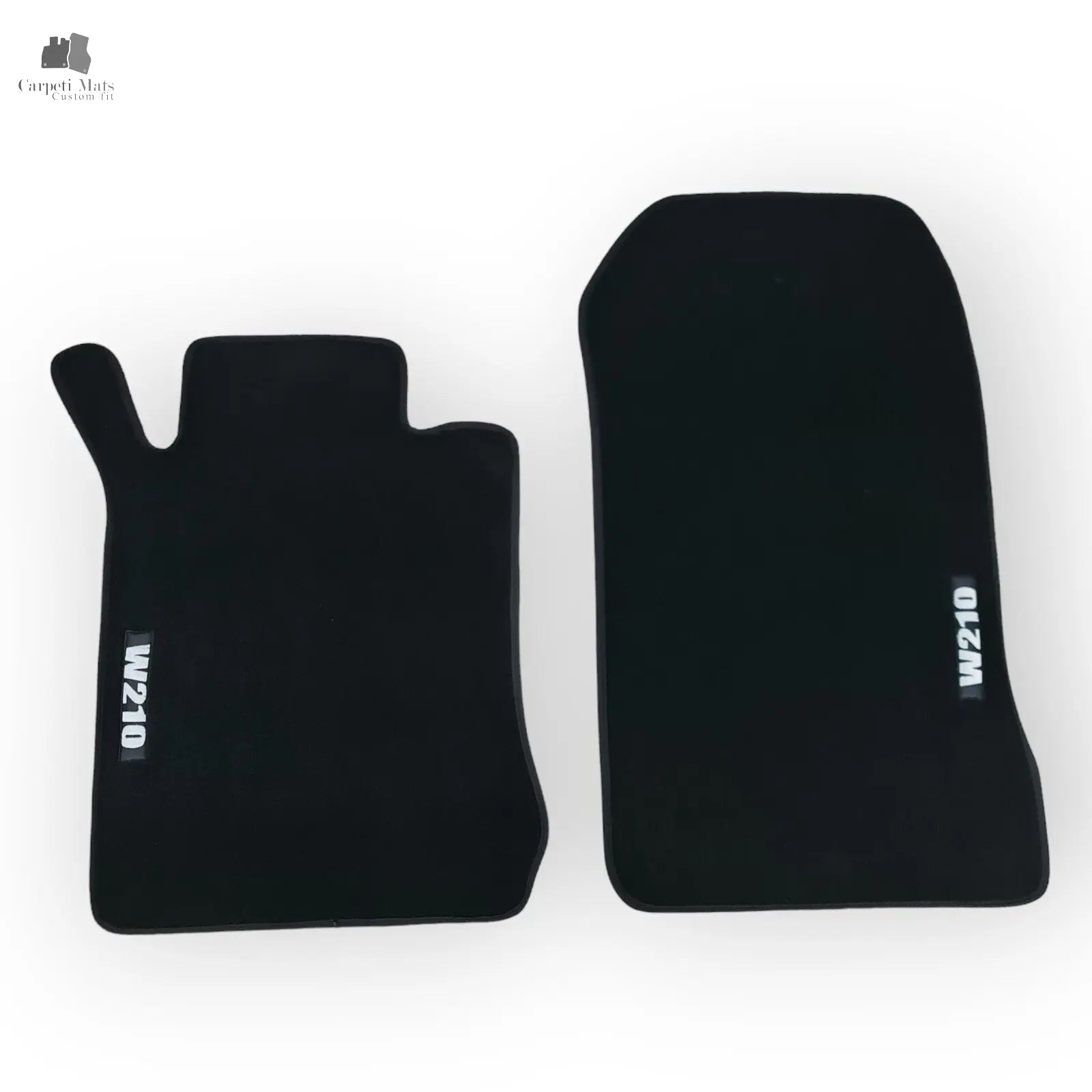 Car Floor Mats Velour For Mercedes E-Class W210 Waterproof Black Carpet Liners