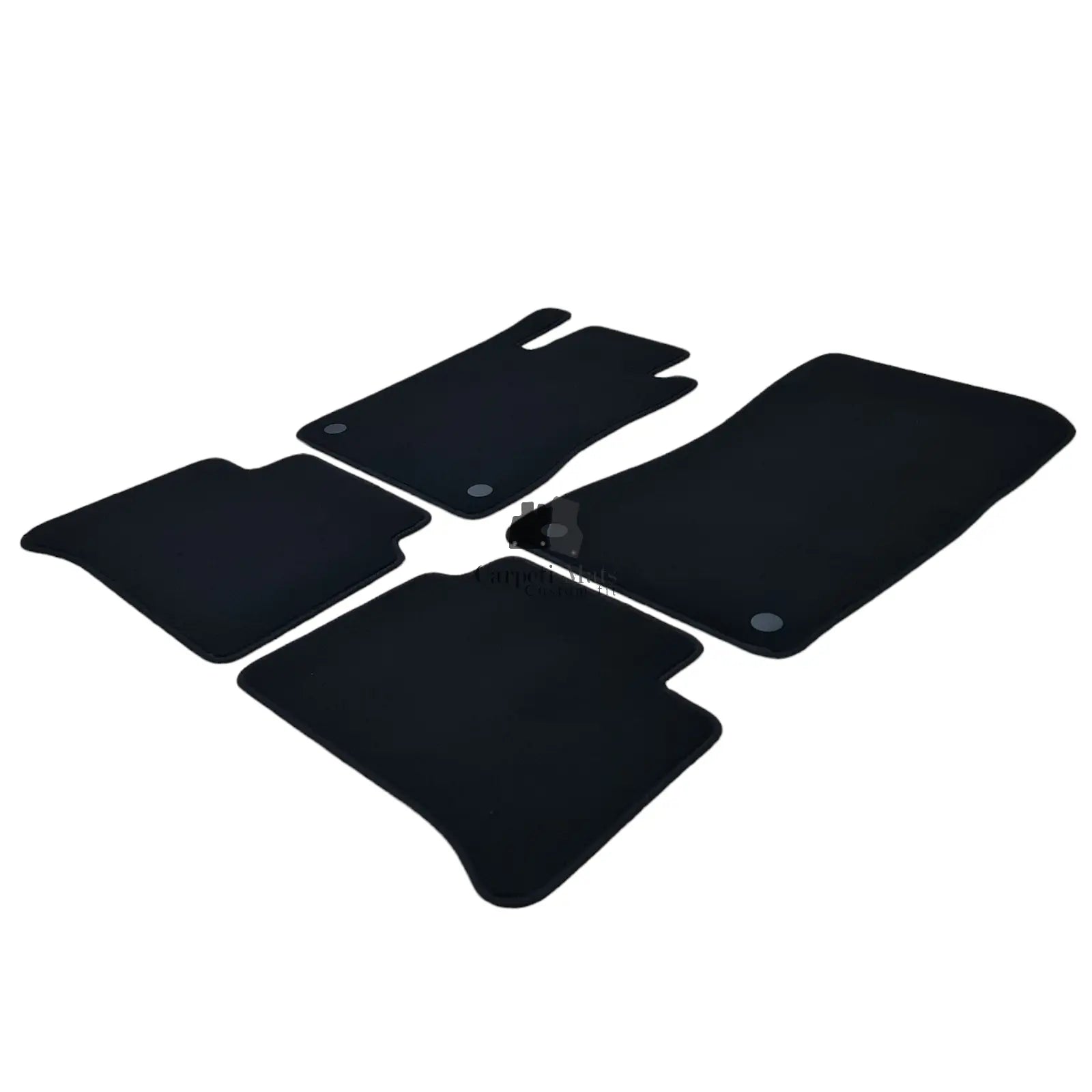 Car Floor Mats Velour For Mercedes E Class W211 Waterproof Black Carpet Rugs New