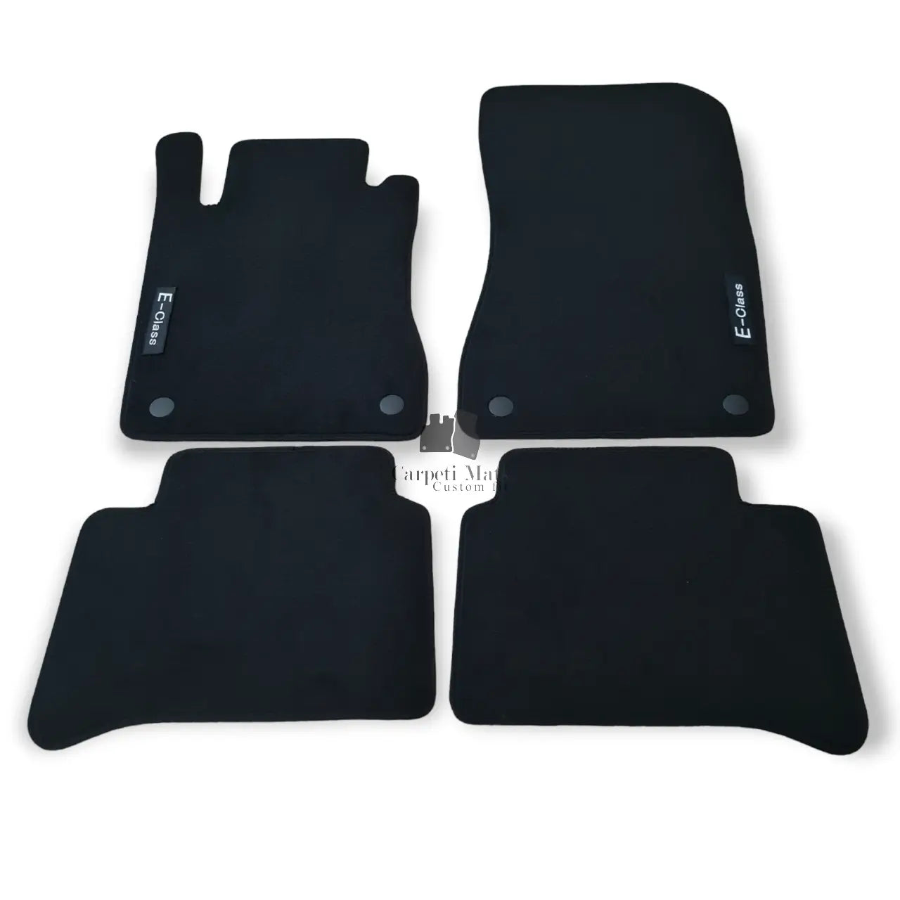 Car Floor Mats Velour For Mercedes E Class W211 Waterproof Black Carpet Rugs New