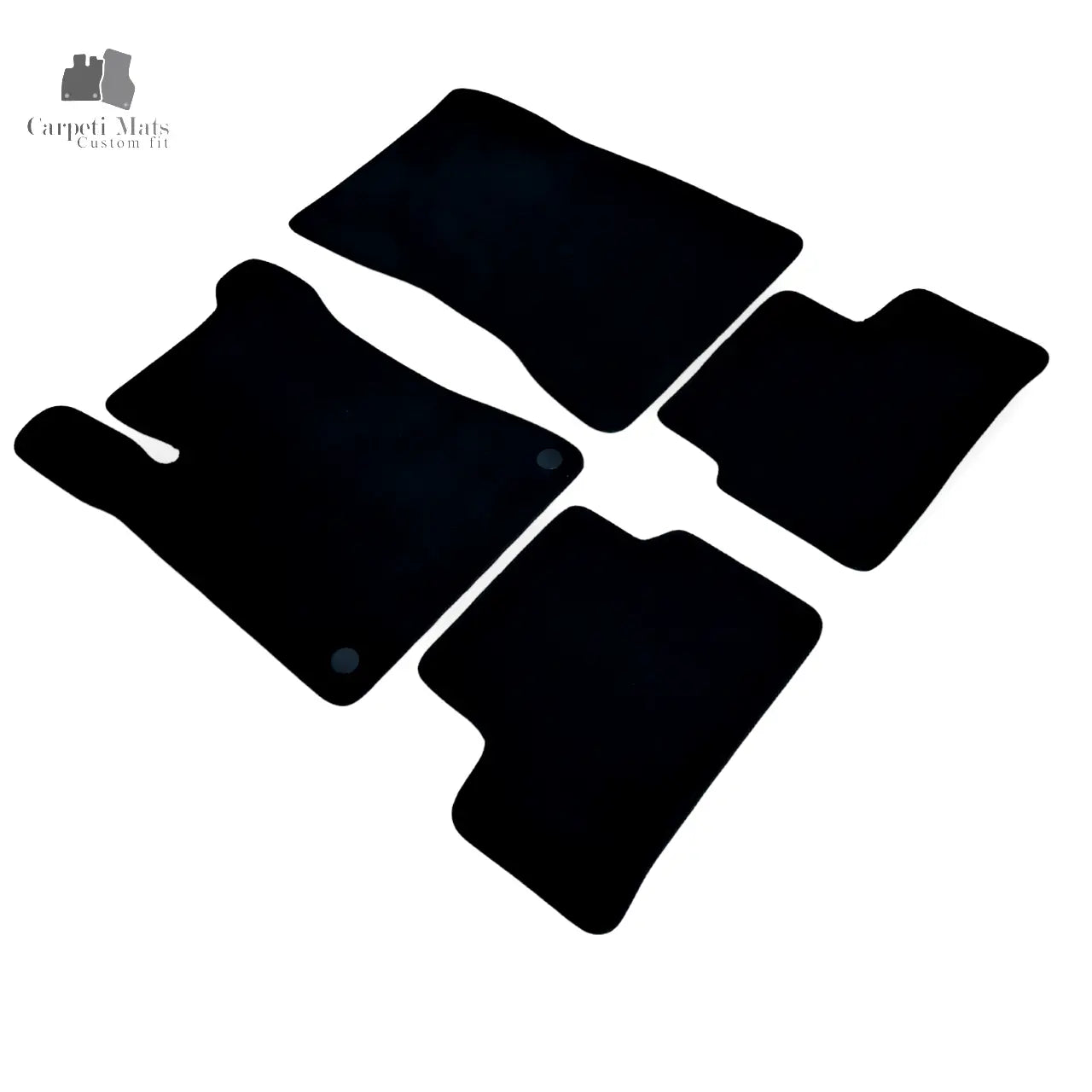 Car Floor Mats Velour For Mercedes GLA H247 Auto Liners Waterproof Black Carpet